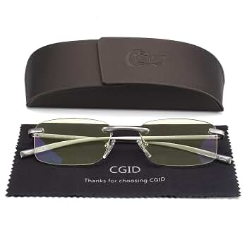 Reading Glasses +0.5 To +4.0 – Lightweight, Spring Hinge, Slim Flat Top Frame – Multiple Strengths Available