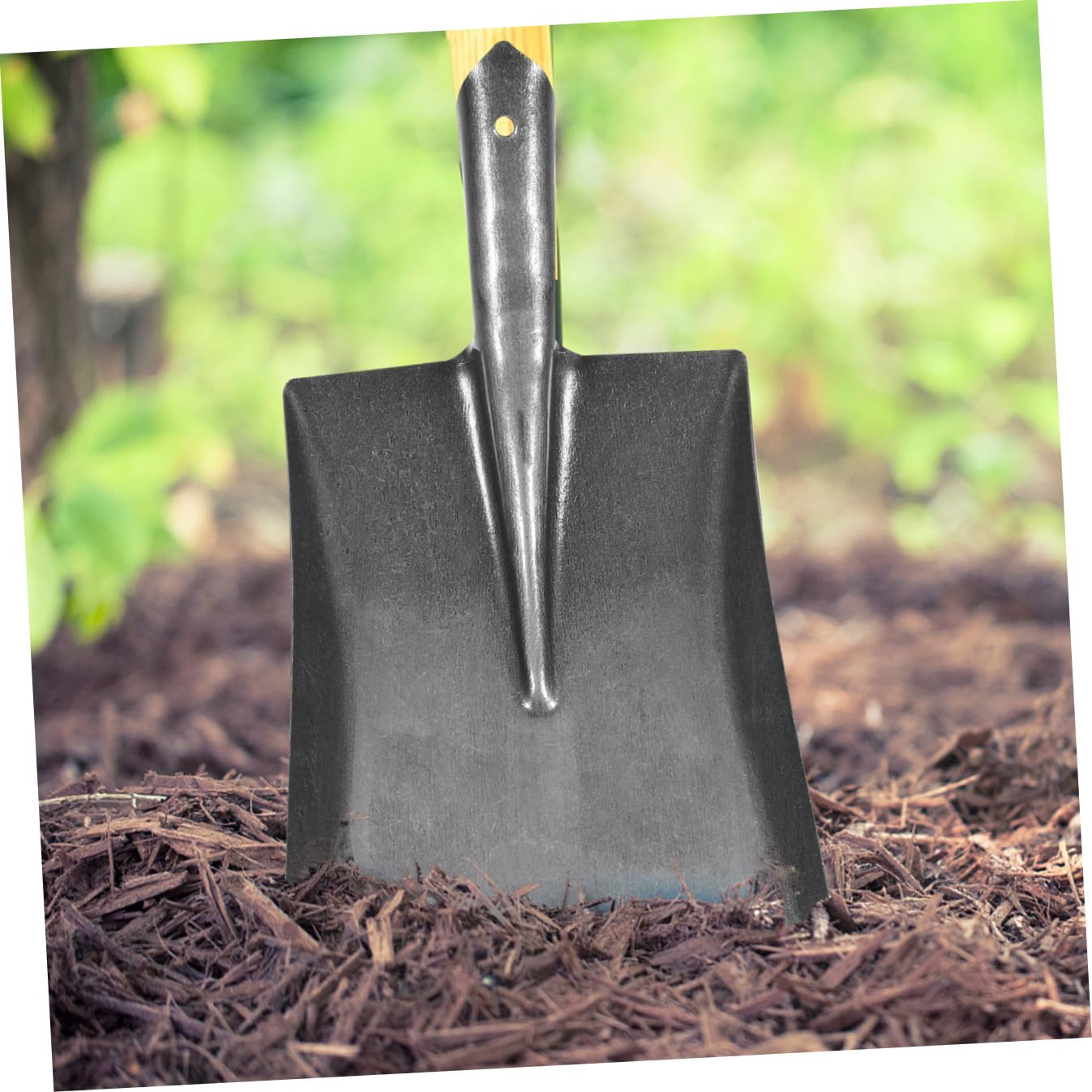 Hochwertige Gartenschaufel Aus Kohlenstoffstahl Robuste Handkelle Für Gartenarbeit Und Haushalt Kompakte Blumenschaufel Langlebige Pflanz Kohlenschaufel Praktisches Werkzeug Für Kl