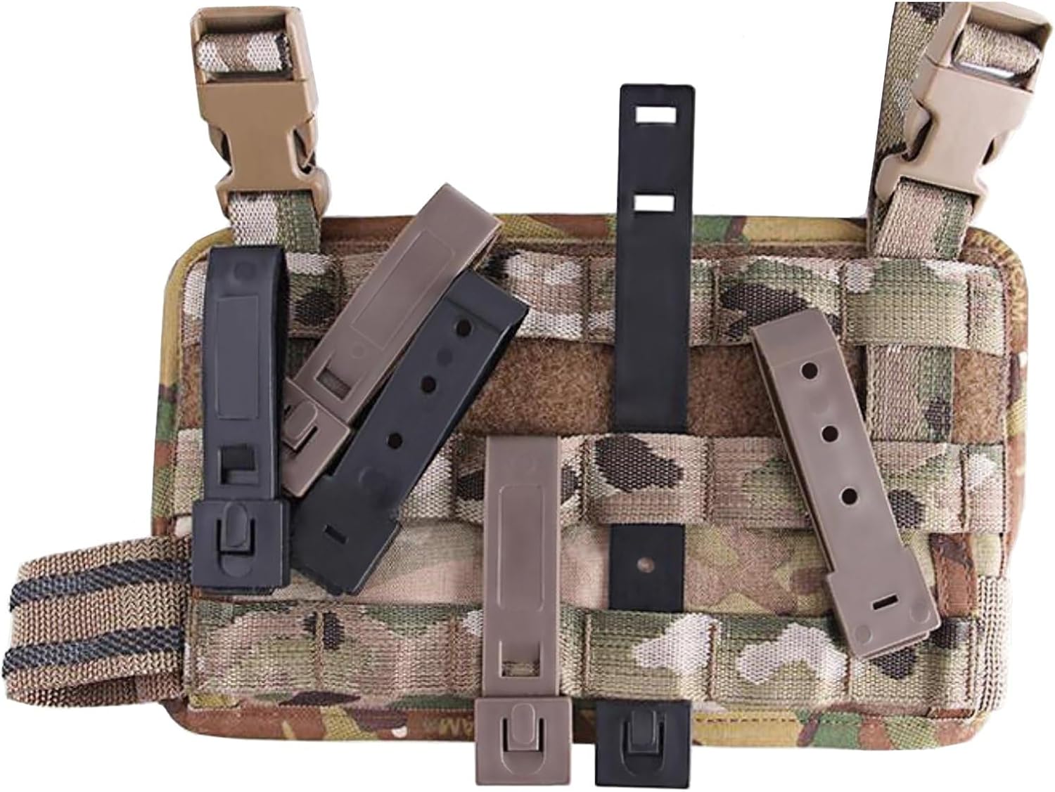 Durable Tactical Molle System Tactical Clips Strap 3 Pack