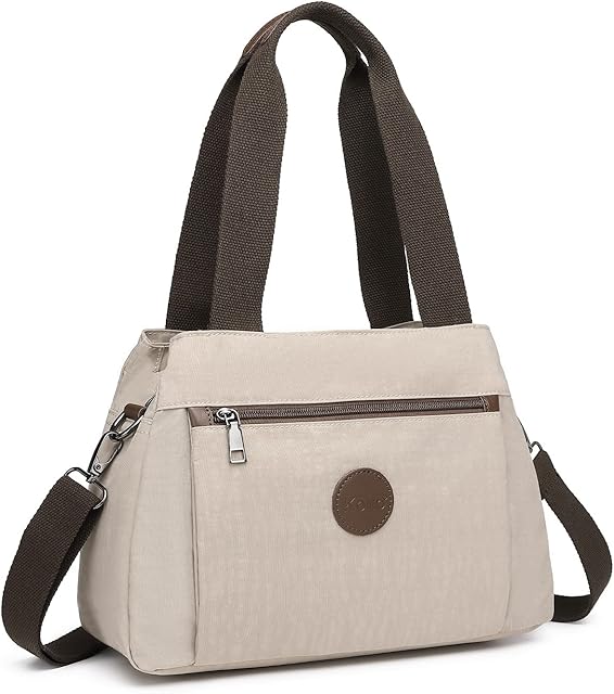 Kono Women Handbag Hobo Shoulder Bag Vintage Top Handle Crossbody Bag Casual Multifunction Tote Bag for Working Shopping