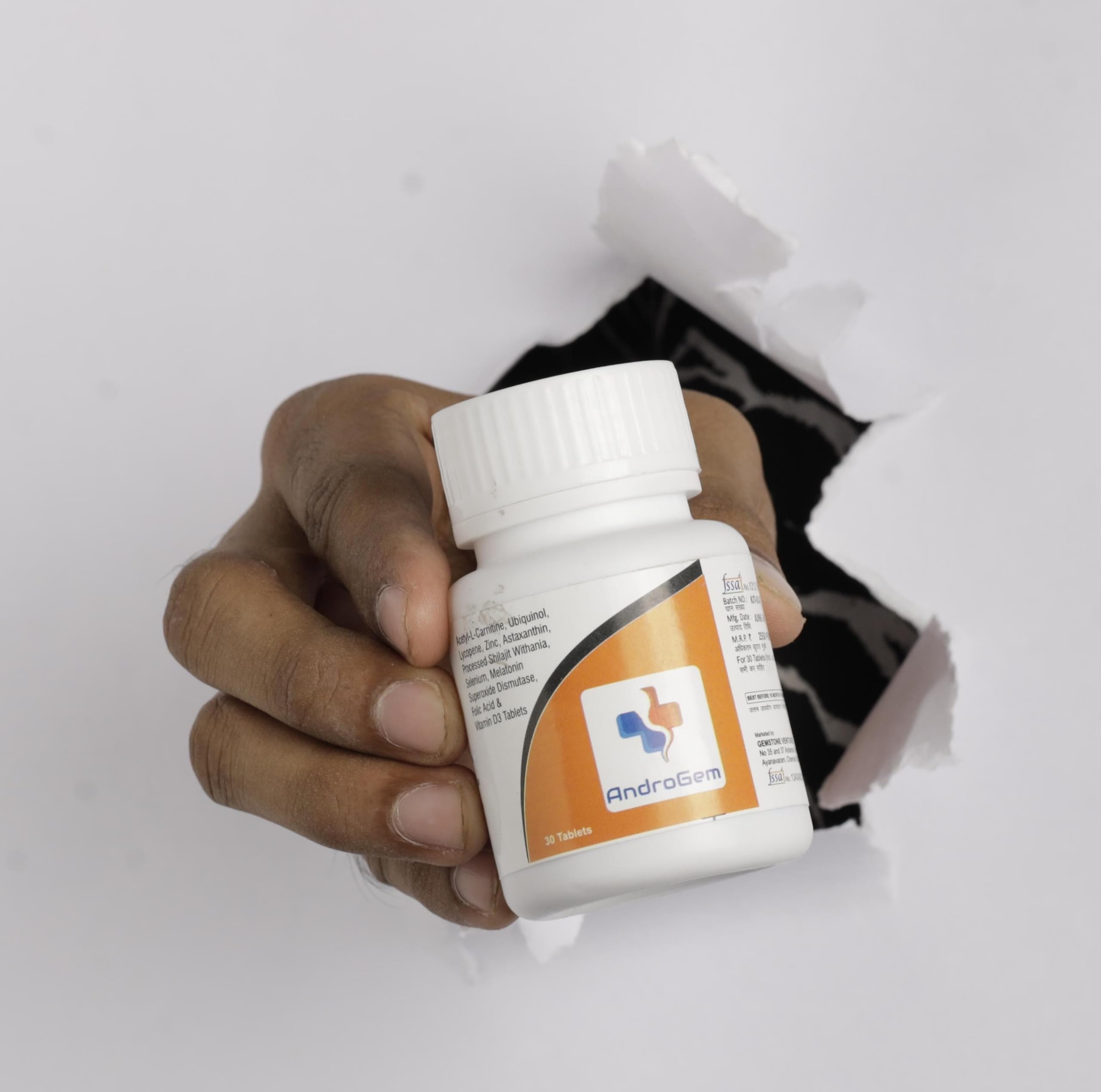 Androgem Male Fertility Supplement - For Sperm Count and Motility Support -30 tablets. (B0D9SLRSBH) Amazon Price History, Amazon Price Tracker