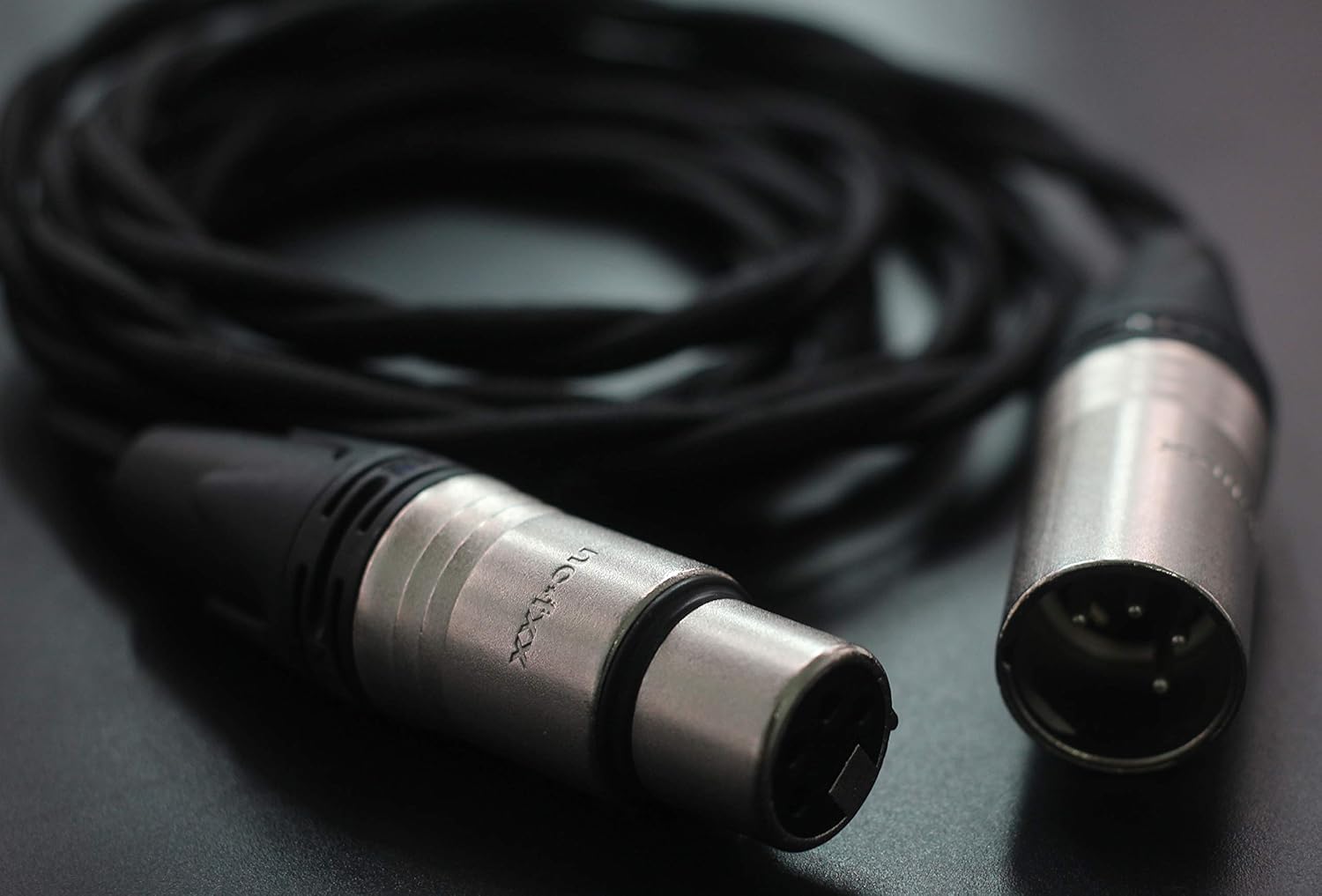 KK Cable VI-Z 4-Pin XLR (Balance) Male to Female Headphone Extension Cable, Audio Cable (2M/6.5ft)