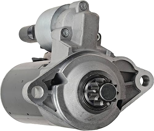 DB Electrical SBO0186 Arrancador compatible con/repuesto para Audi A3 de 3.2L 2006 2007 2008 2009, TT Coupe/Quattaro 2004 2005 2006 2008 2009, 1.9L