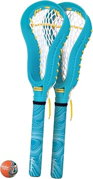 Waboba Mini Water Lacrosse Set Fun for Beach Games & Pool Games - with a Original Water Bouncing Ball - Compact Size for Travel