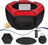 Brooder Box for Chicks Starter Kit - Upgraded Dual Door Collapsible Large Chicken Pen, Easy to Clean Chicken Coop Supplies for Ducks, Quail, Cats, or Dogs, Holds Up to 20 Chicks