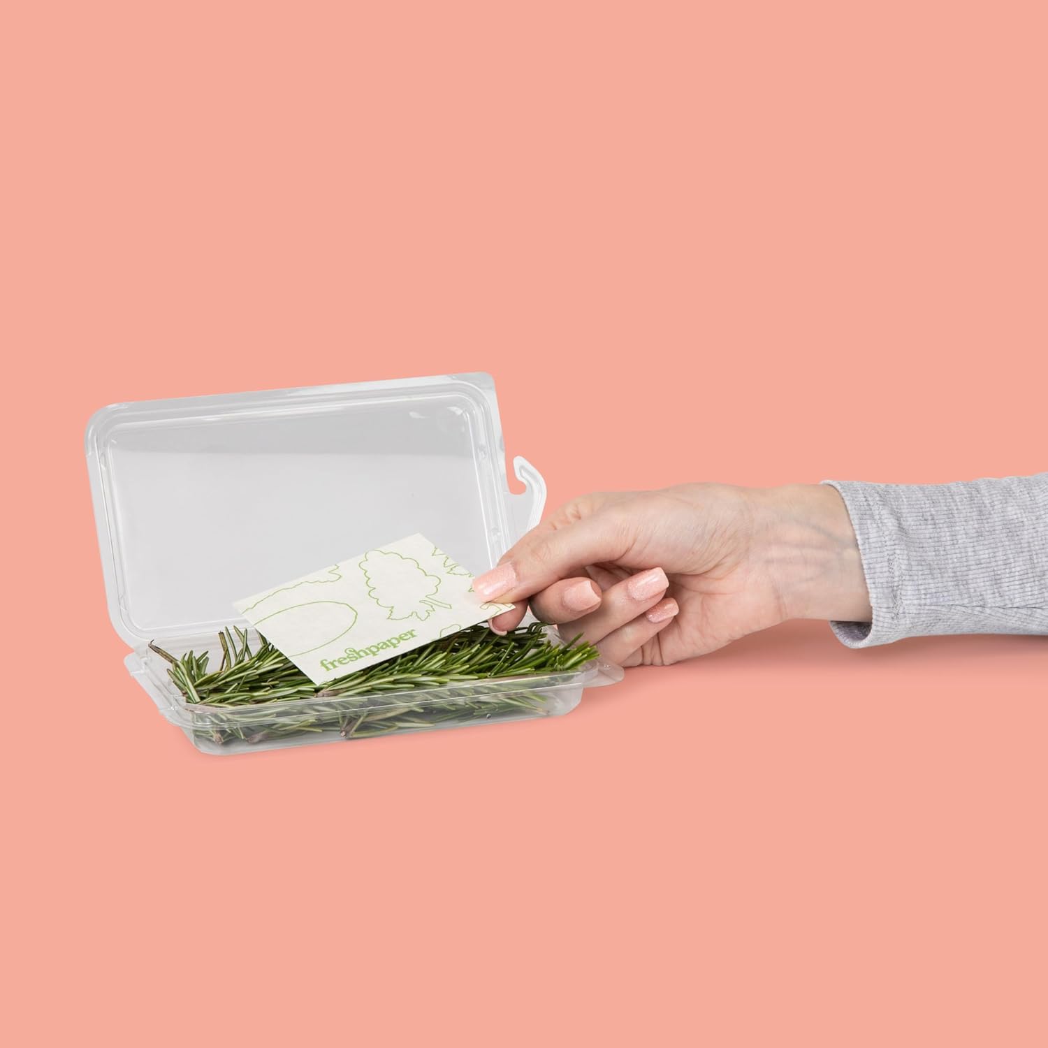 FRESHPAPER Keeps Fruits & Vegetables Fresh for 2-4x Longer, 24 Reusable Food Saver Sheets for Produce (3 Packs), Made in the USA