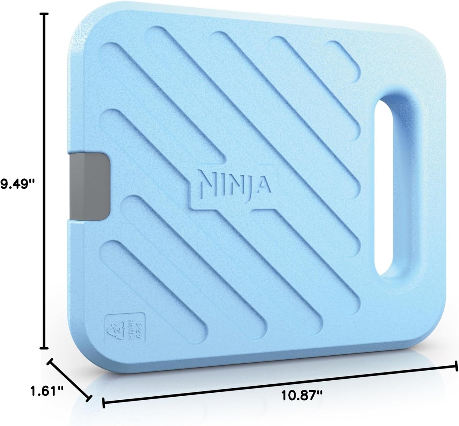 Ninja FrostVault 4lb. Ice Pack, Reusable, Refreezable Ice Block, Mess Free, Recyclable, Designed to Fit Ninja FrostVault