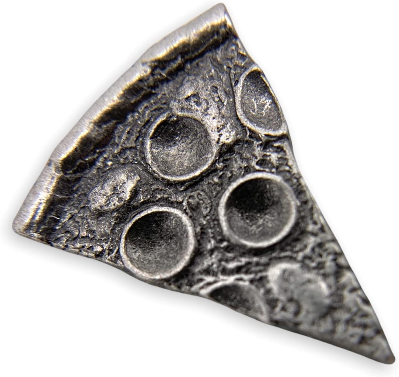 Pizza Lapel Pin by StockPins - Vintage Metal Pizza Pin for Cheese Lovers, Funny Emoji Pins for Backpacks and Jackets, Fun Dope Mini Novelty Accessories