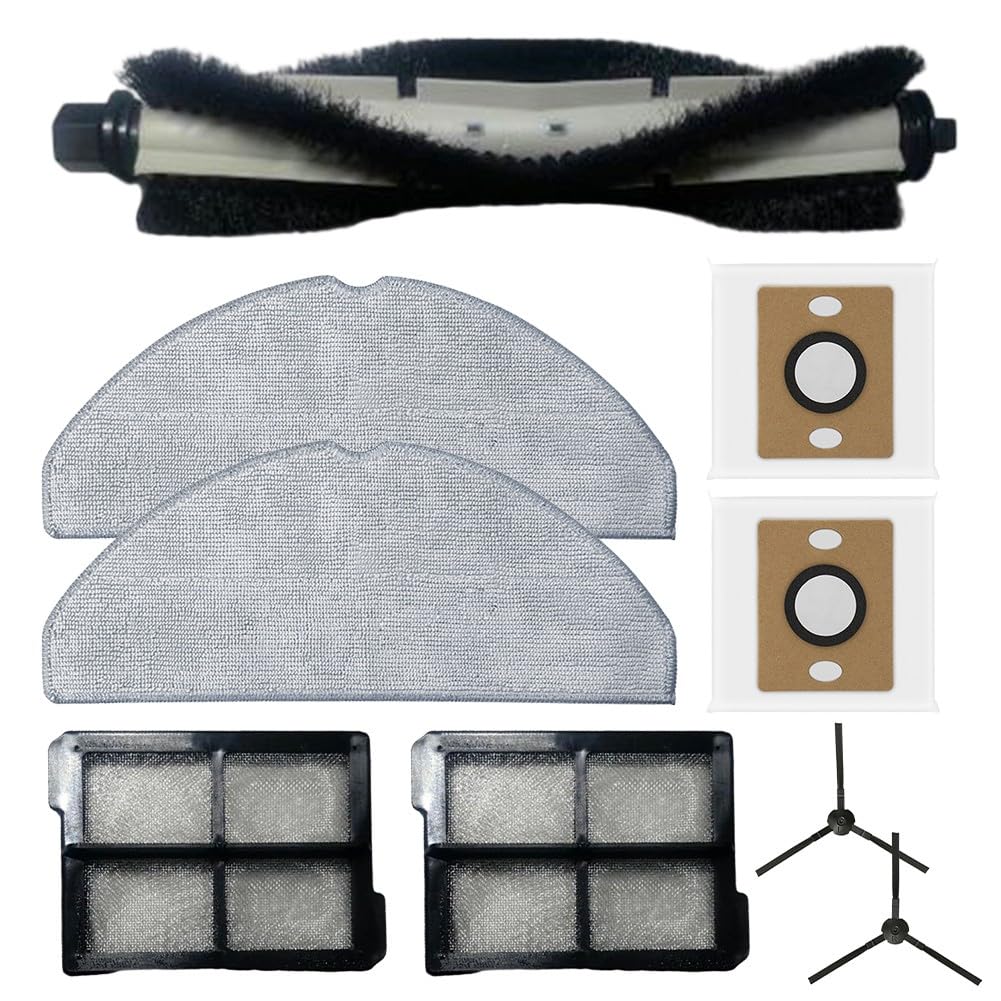 Accessoires de nettoyage robot Pro V10O avec filtres et sacs à poussière de rechange