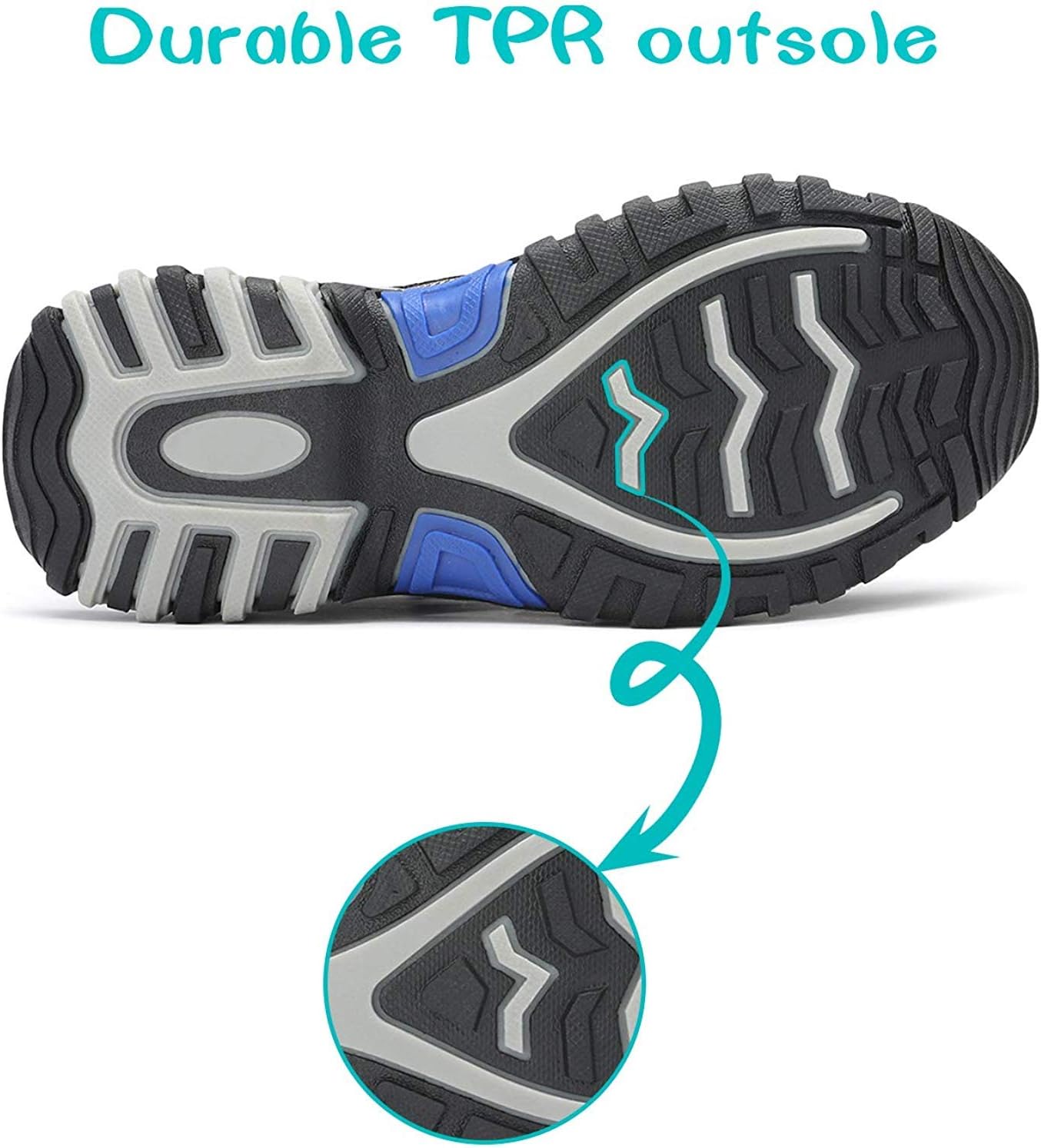 DREAM PAIRS Boys Girls Closed-Toe Outdoor Summer Sport Sandals for Little/Big Kid - Image 6