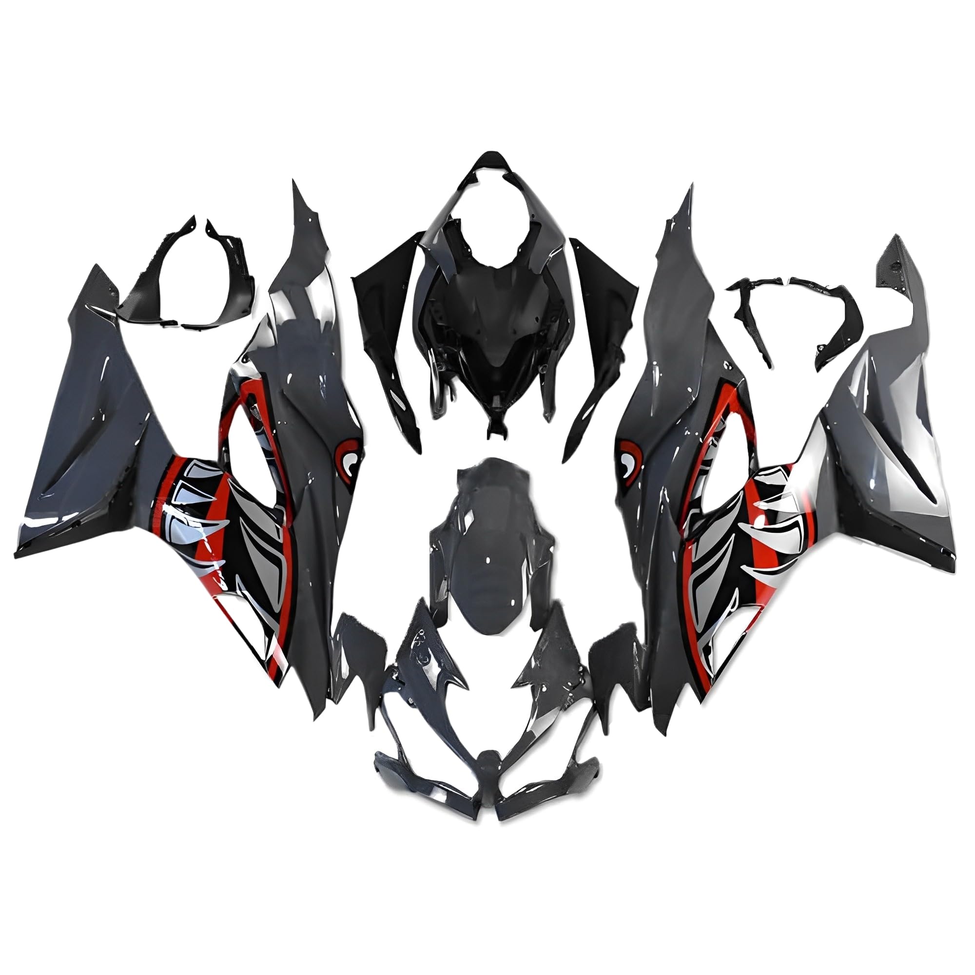 skygrayページです Amazon.com: FLPRO Shark Grey Fairing Kit for Kawasaki Ninja ZX6R