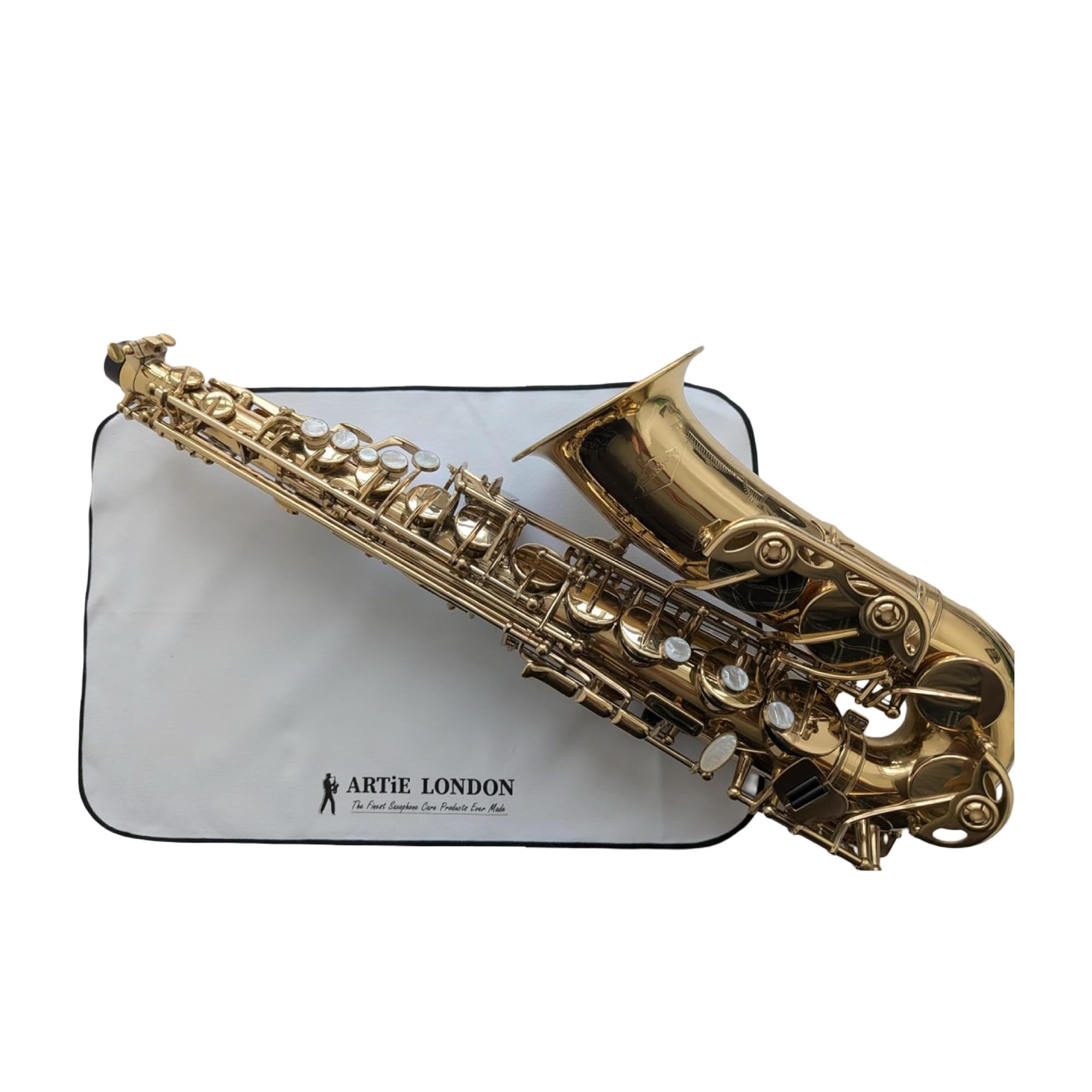 Saxophone Polishing Cloth, White - Image 2