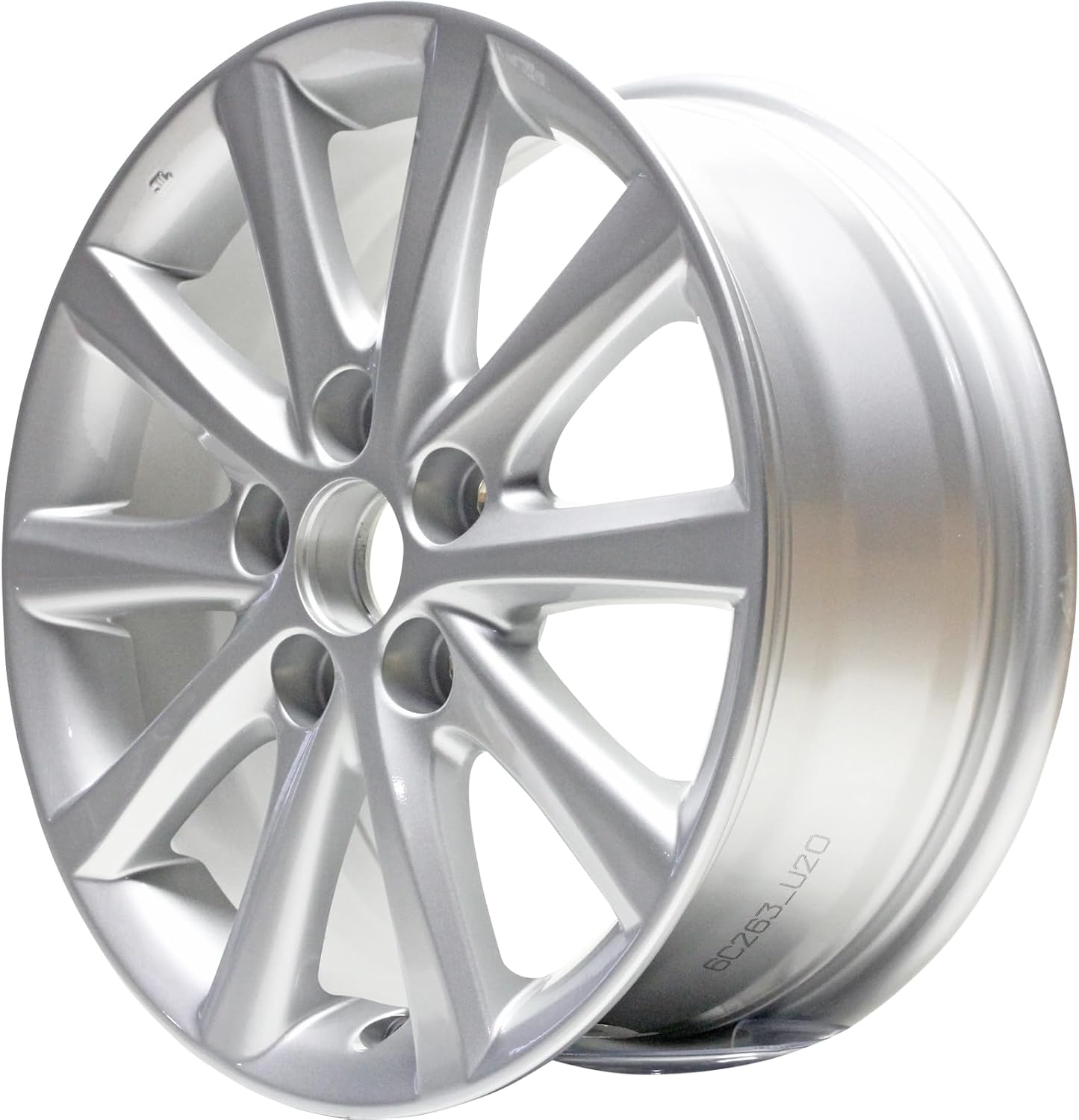 New 16x6.5" 16 Inch 10 Spoke Aluminum Alloy Wheel Rim for Toyota Camry 2010-2011 | ALY69565U20N | Direct Fit - OE Stock Specs
