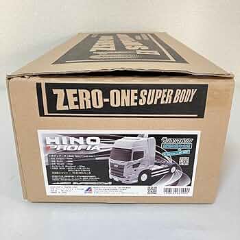 ABCホビー 1/10 ポリカボディ 日野プロフィア ABCホビー 日野プロフィア タミヤ1/14 TT01