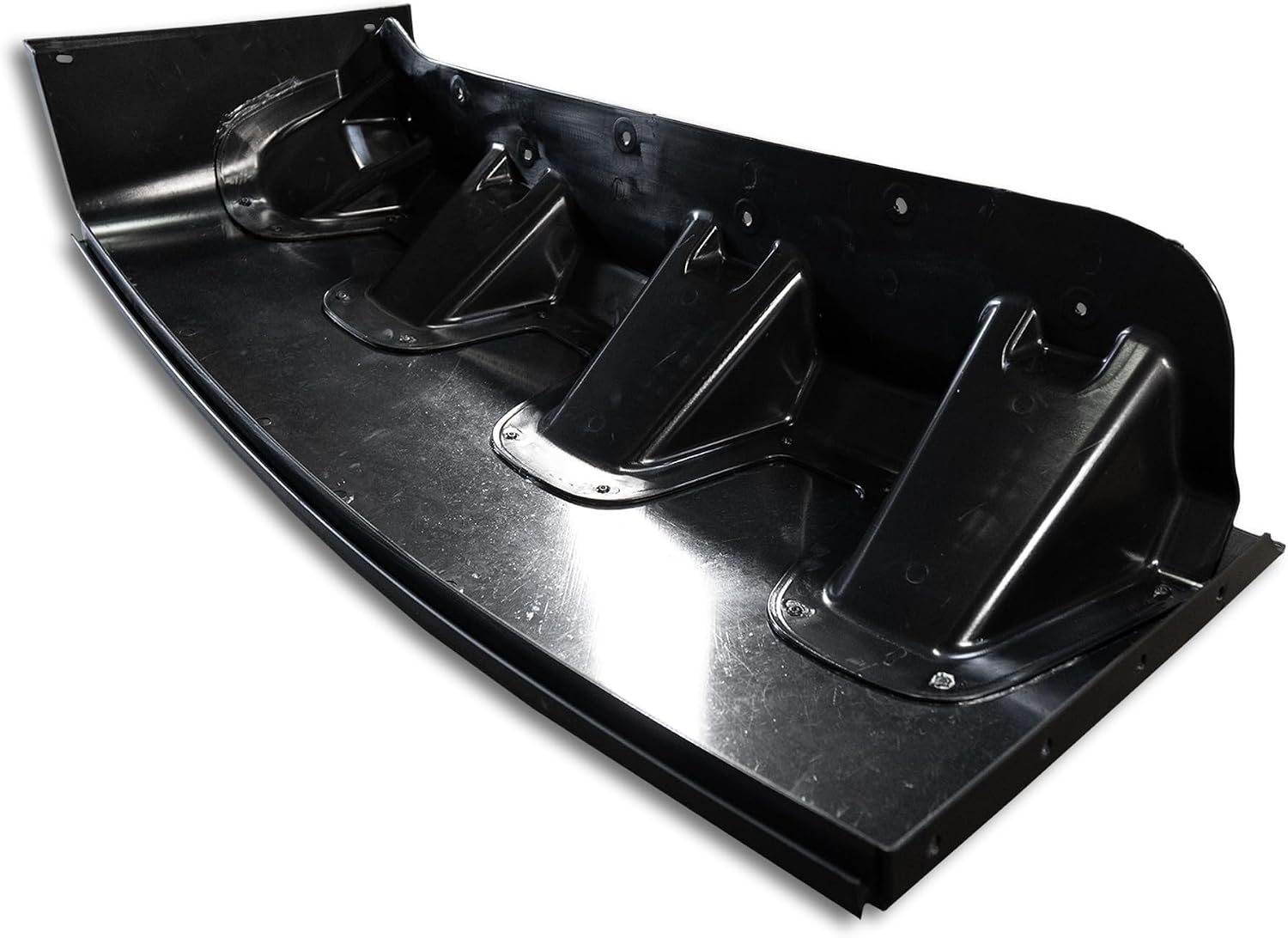 KOZAK Cab Cabin Upper Side Sleeper Fairing Extender Compatible with Peterbilt 579 2013-2021, Left Driver Side, Includes Logo, License Plate Frame, 2x 22" Windshield Wipers, and Reflective Vest
