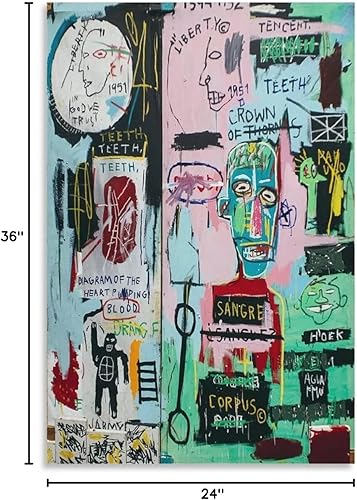 Vista 97 de Lienzo impreso para pared, póster inspirador de dinosaurio, la vida no me asusta, graffiti, pintura en lienzo, impresiones en lienzo