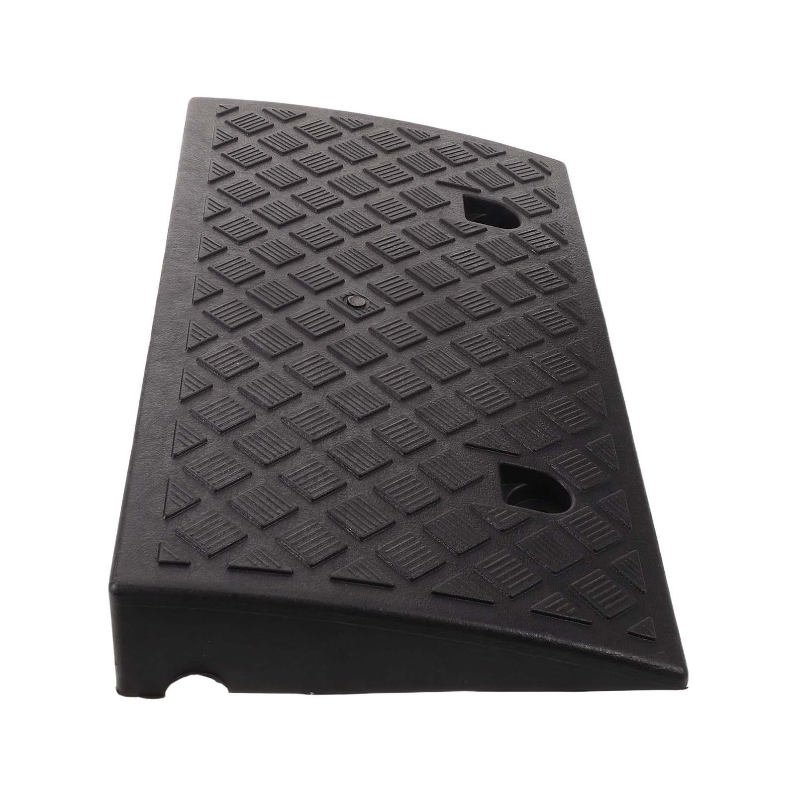 Rampe d'accès voiture et tapis de seuil 6,9 cm GLEAVI pour garage et jardin