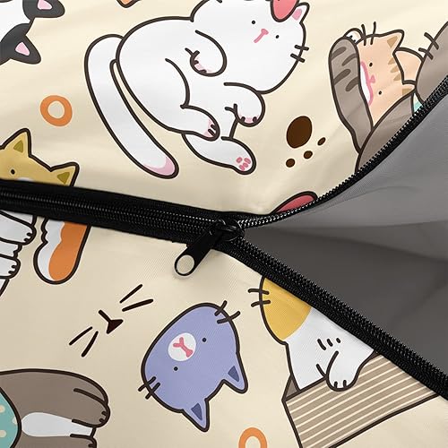 Miniatura 4 de QOOMO - Saco de Dormir para Acampar, para 3 Estaciones, Clima Cálido y Fresco, Ligero, Resistente al Agua, para Adultos y Niños, Equipo de Camping,