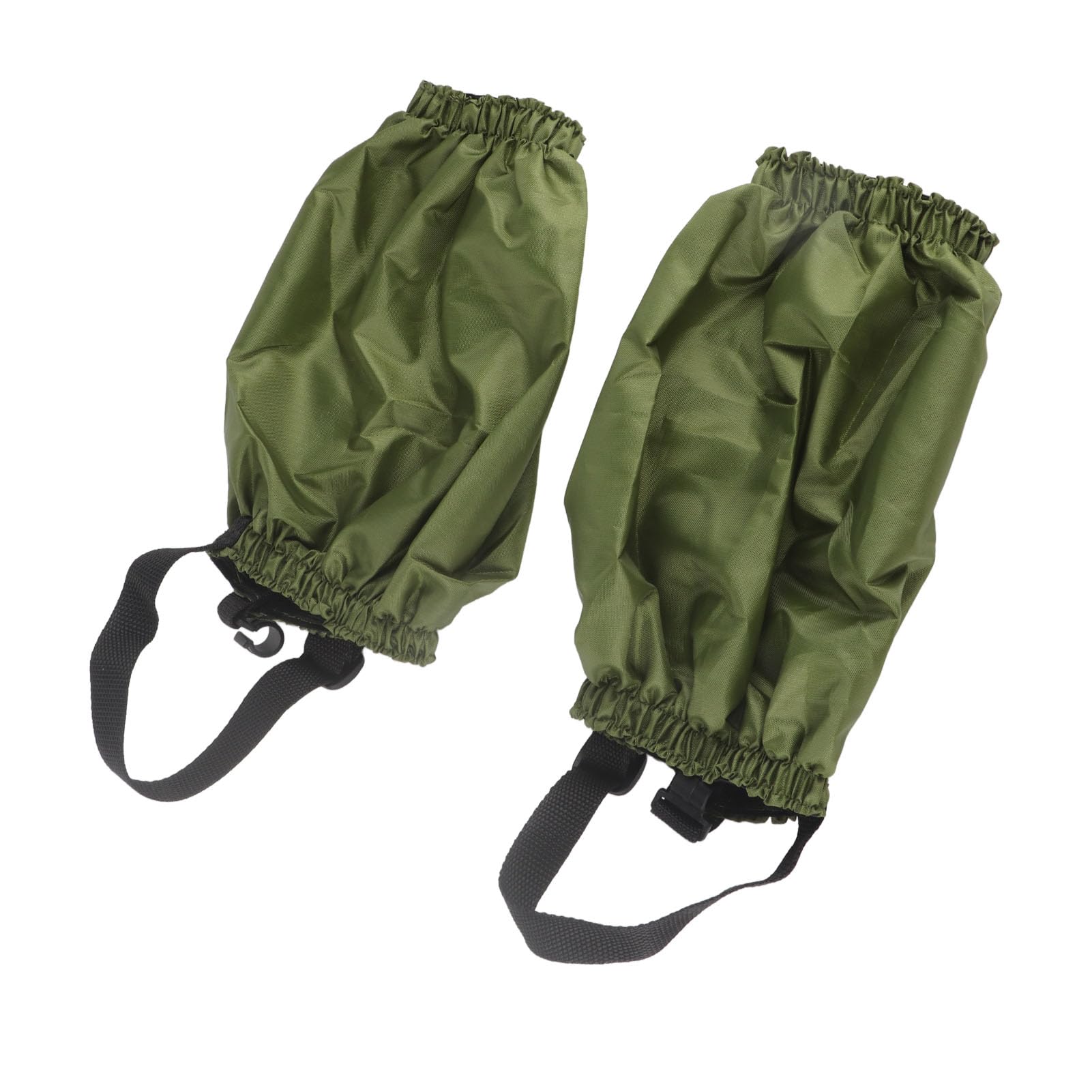 Leg Gaiters For Men, Gaiters For Hiking Boot Gaiters For Men Polyester Fiber with 1 Pair For Camping Climbing (Green)