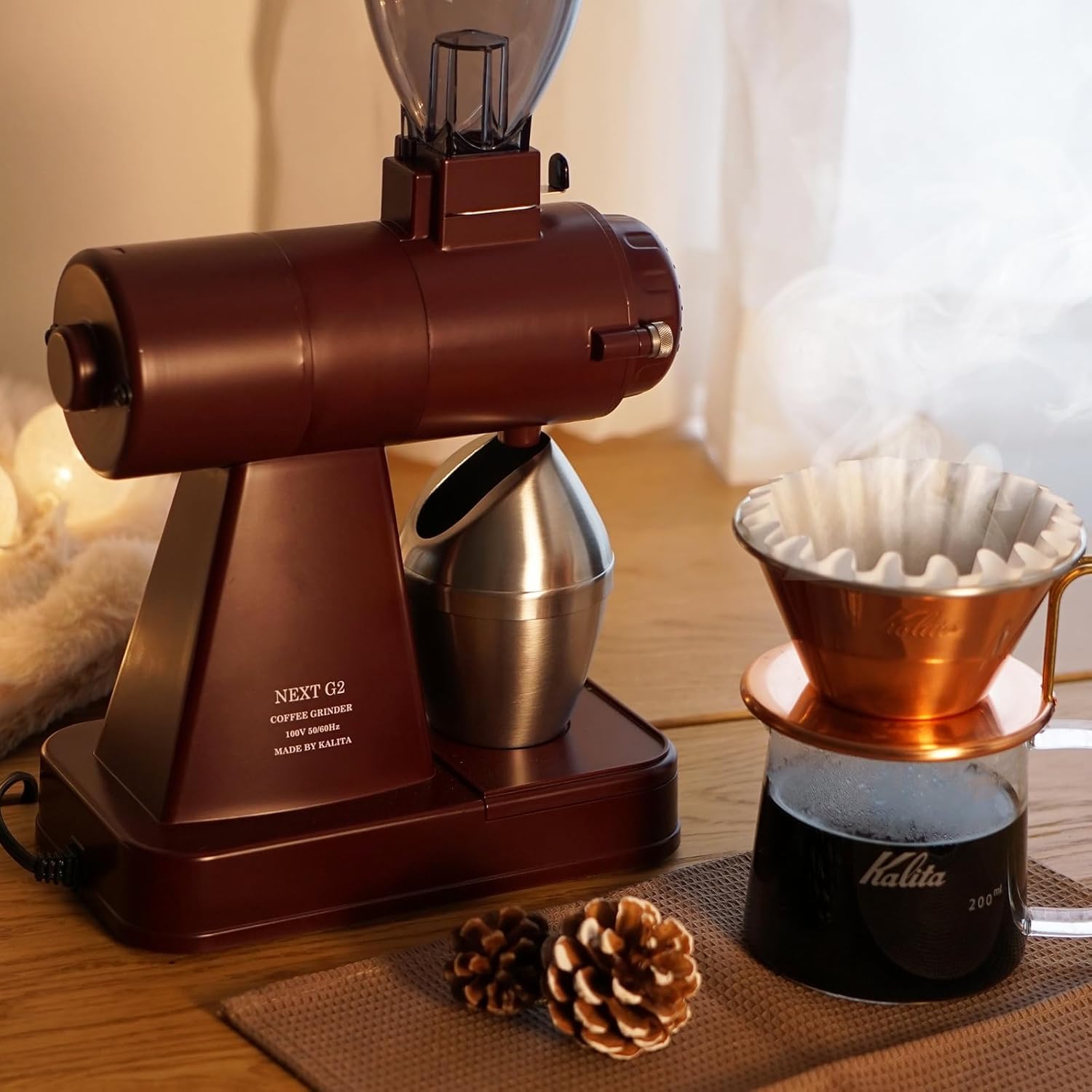 Amazon.co.jp : 【オンライン限定】 カリタ Kalita コーヒーミル 電動