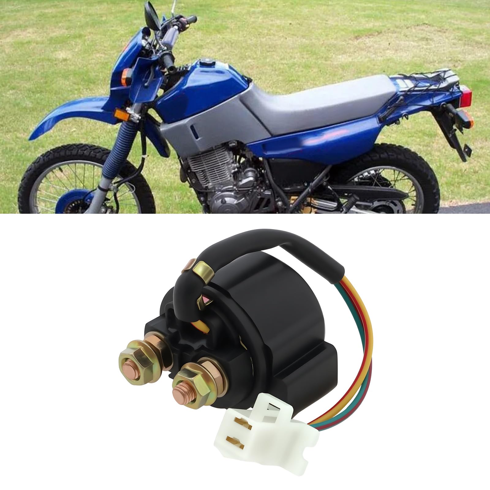 Relè di avviamento moto a 2 pin compatibile con Yamaha XT 600 E/EN 3TB 3UW anno 1990-1998