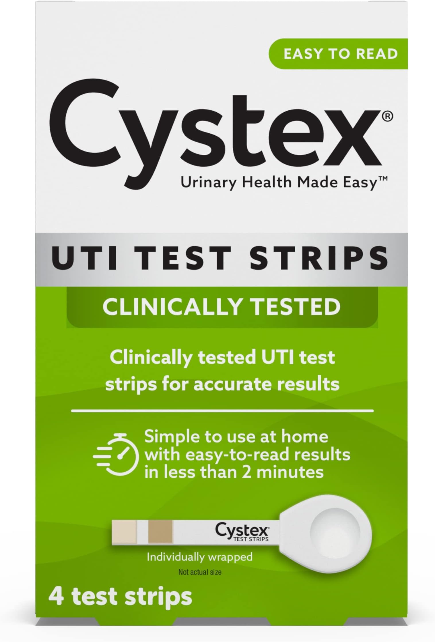 Cystex UTI Test Strips