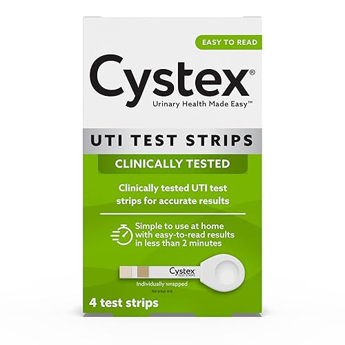 Cystex UTI Test Strips for Women & Men, at-Home Urinary