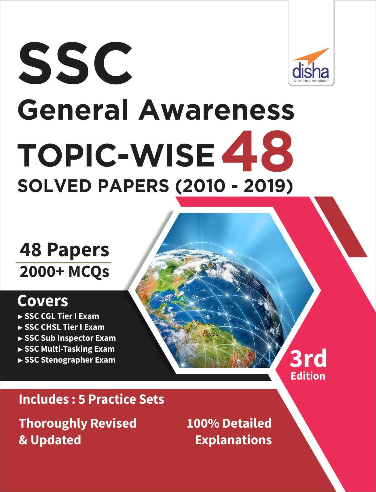 SSC General Awareness Topic-wise 48 Solved Papers (2010-2019) 3rd Edition