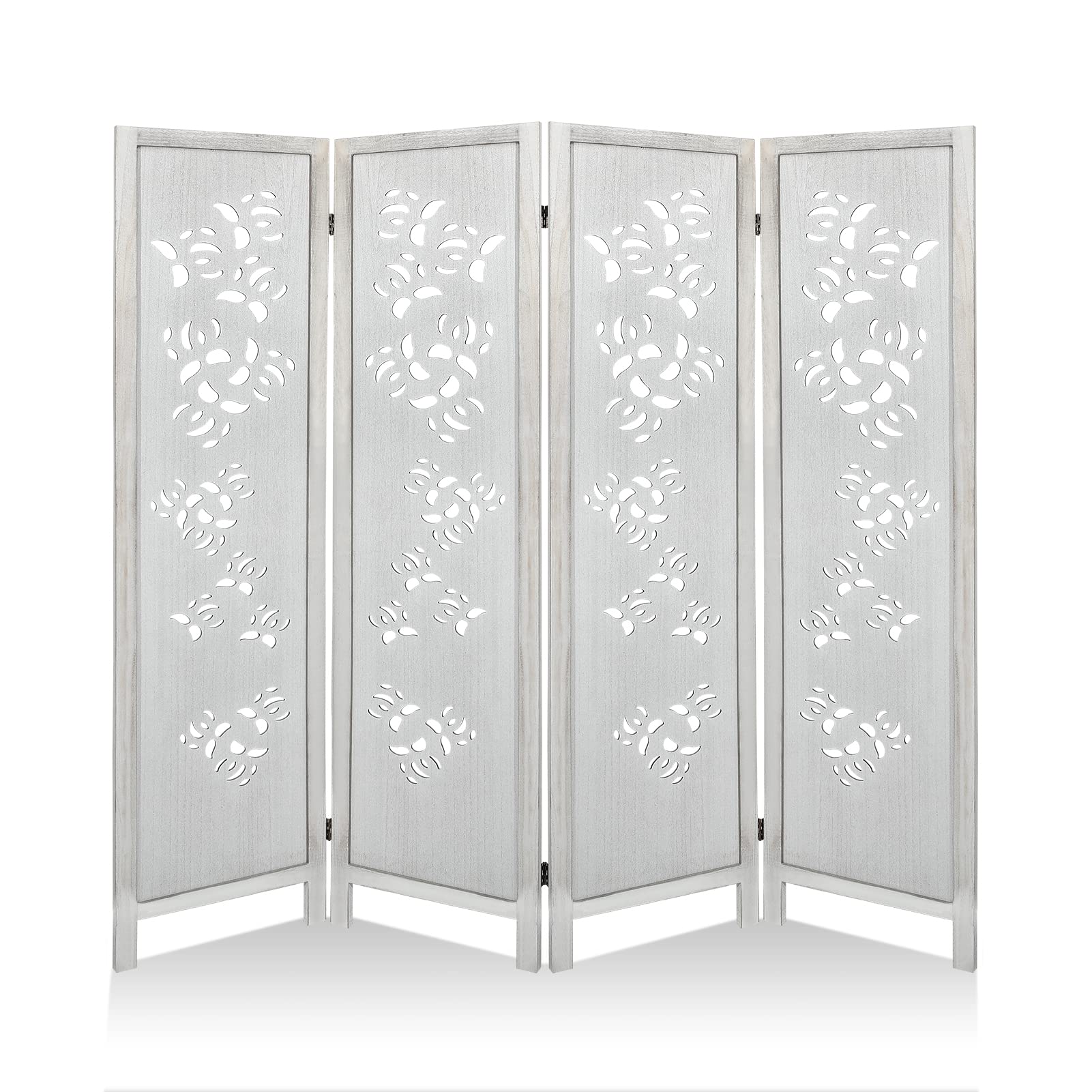Buy 4 Panel Room Divider, Room Dividers and Folding Privacy Screens, Room Screen Divider