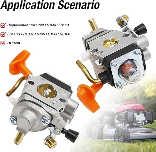 Miniatura 5 de SYOWADA Repuesto de carburador FS87 para Stihl FC90 FC95 FC100 FC110 HL90 HL95 HL100 HL101 HL110 FS110 FS130 SP90 SP90T, reemplazo de carburador