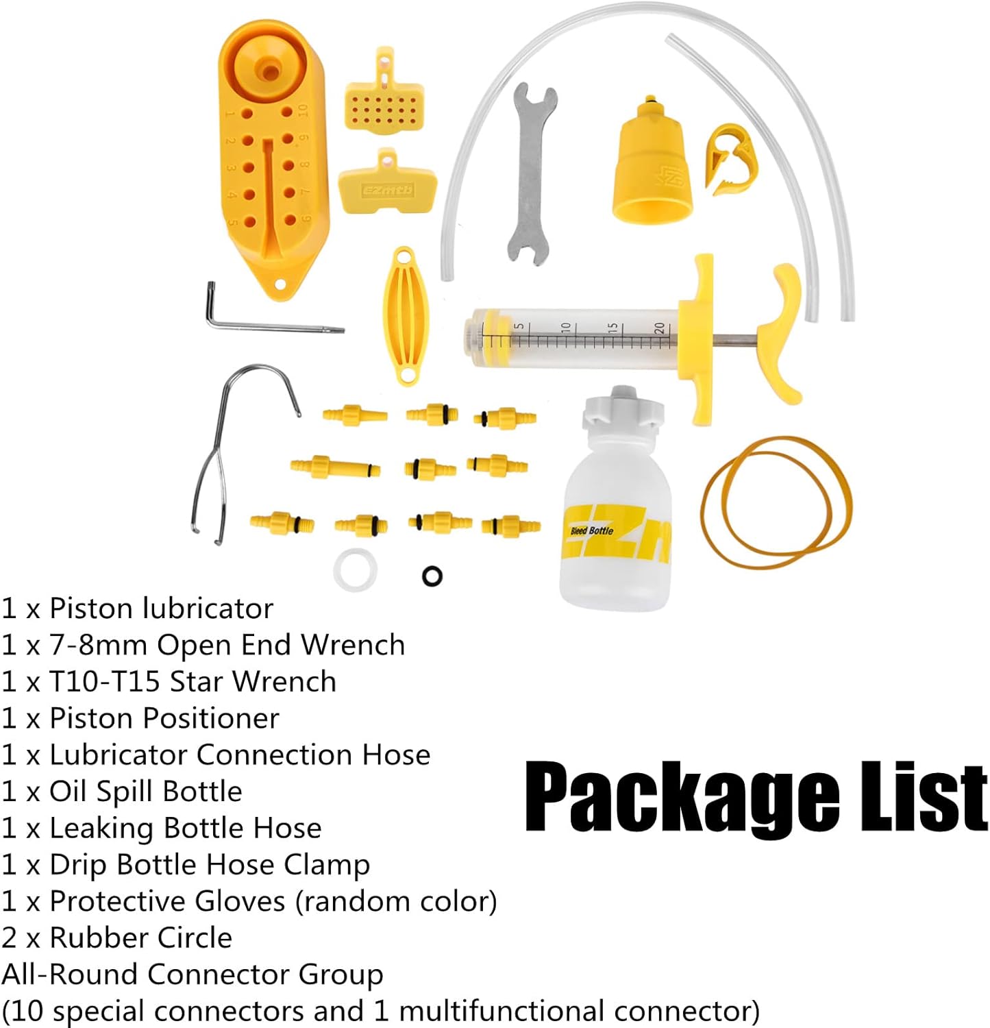 Professional Universal Bike Hydraulic Disc Brake Bleed Kit Bicycle Mineral Oil Repair Tool : Sports & Outdoors