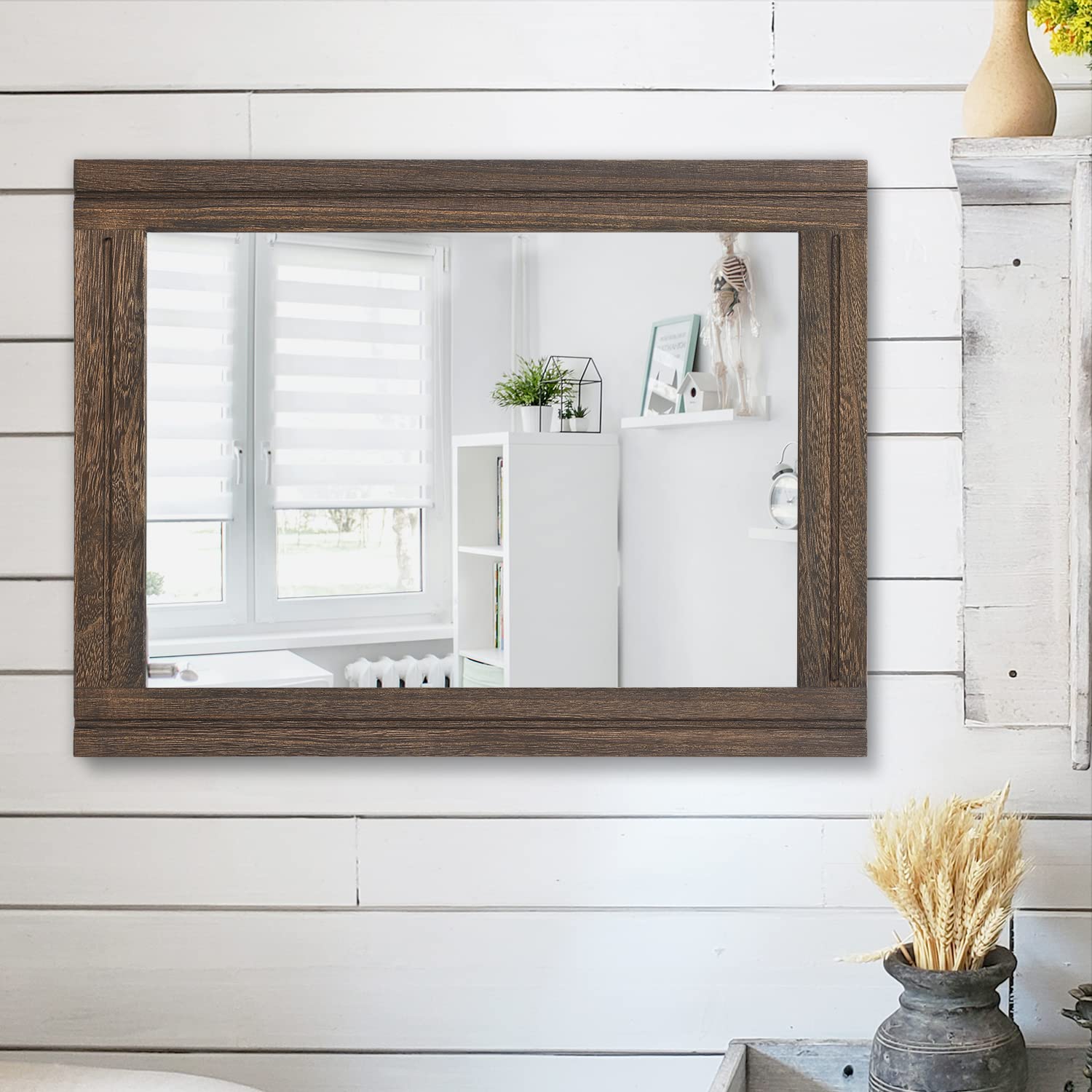 【新品未使用】WALL MIRROR RO-011〈OAK〉SAC WORKS WALL MIRROR[RO-011] | 北欧家具・オーダー家具なら【SAC WORKS】