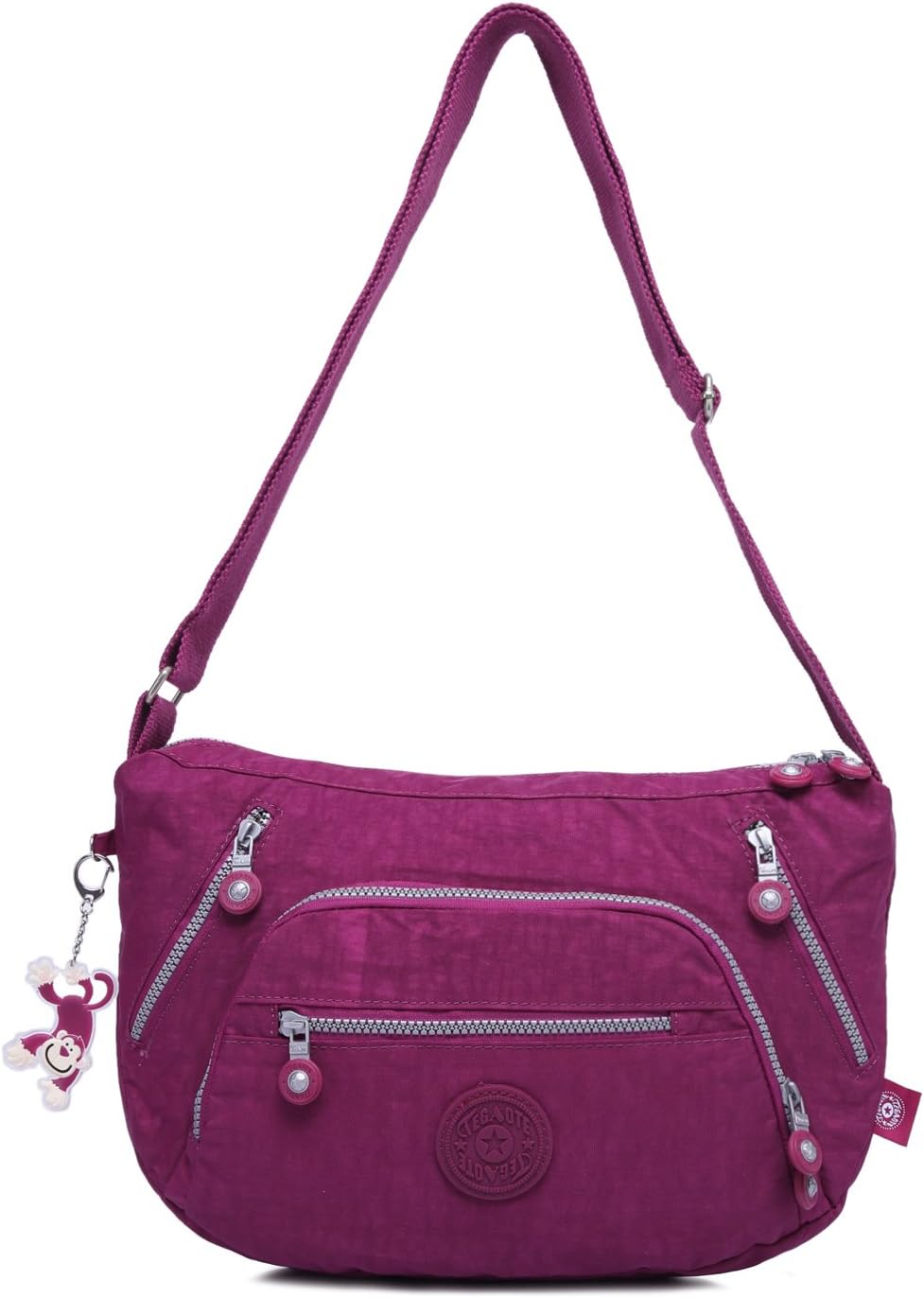 Foino Designer Cross Body Bag Women Shoulder Bag Travel Messenger Bag Fashion Crossbody Bag Side Pack Sport Satchel for Girls Bookbag