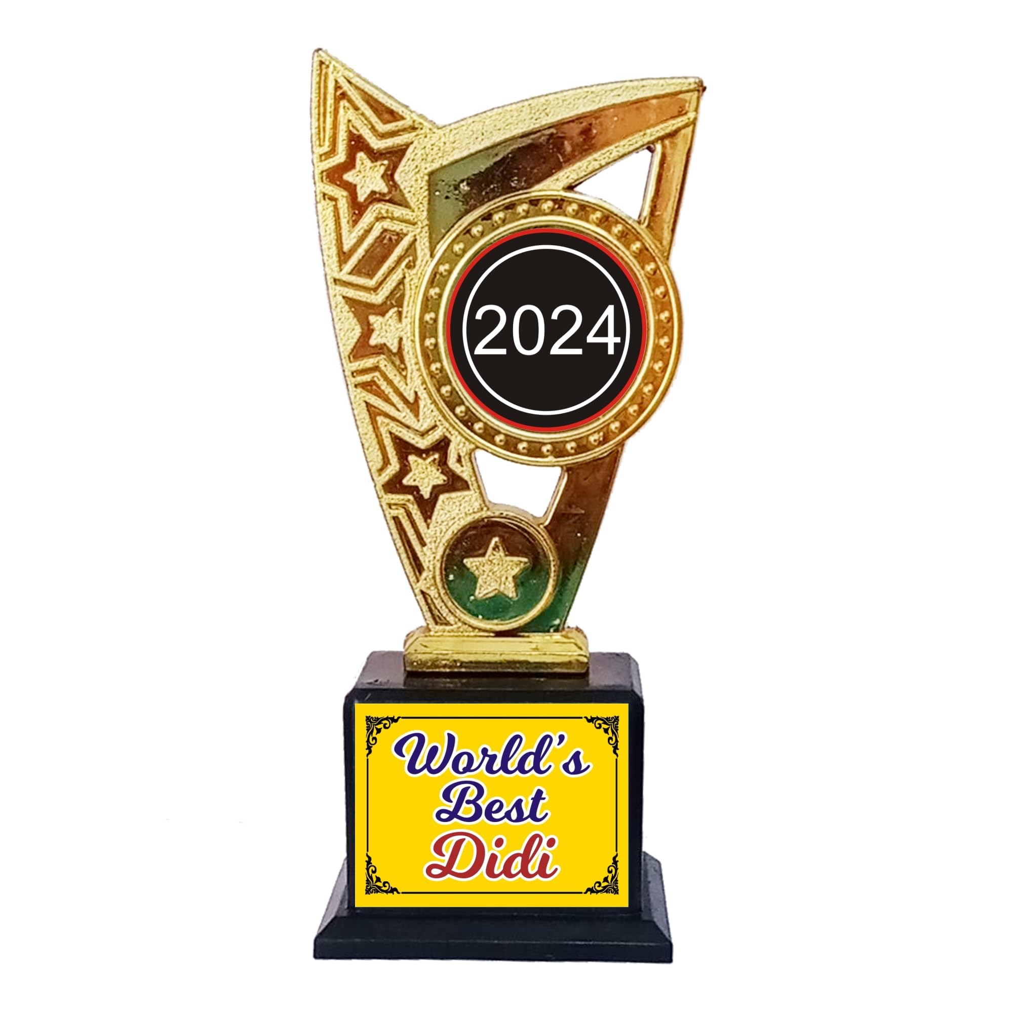 Gifts Bucket Bhaidooj Gifts for Sister Worlds Best Didi Trophy Award for This Bhai dooj Idea (B0D94TRH2H) Amazon Price History, Amazon Price Tracker