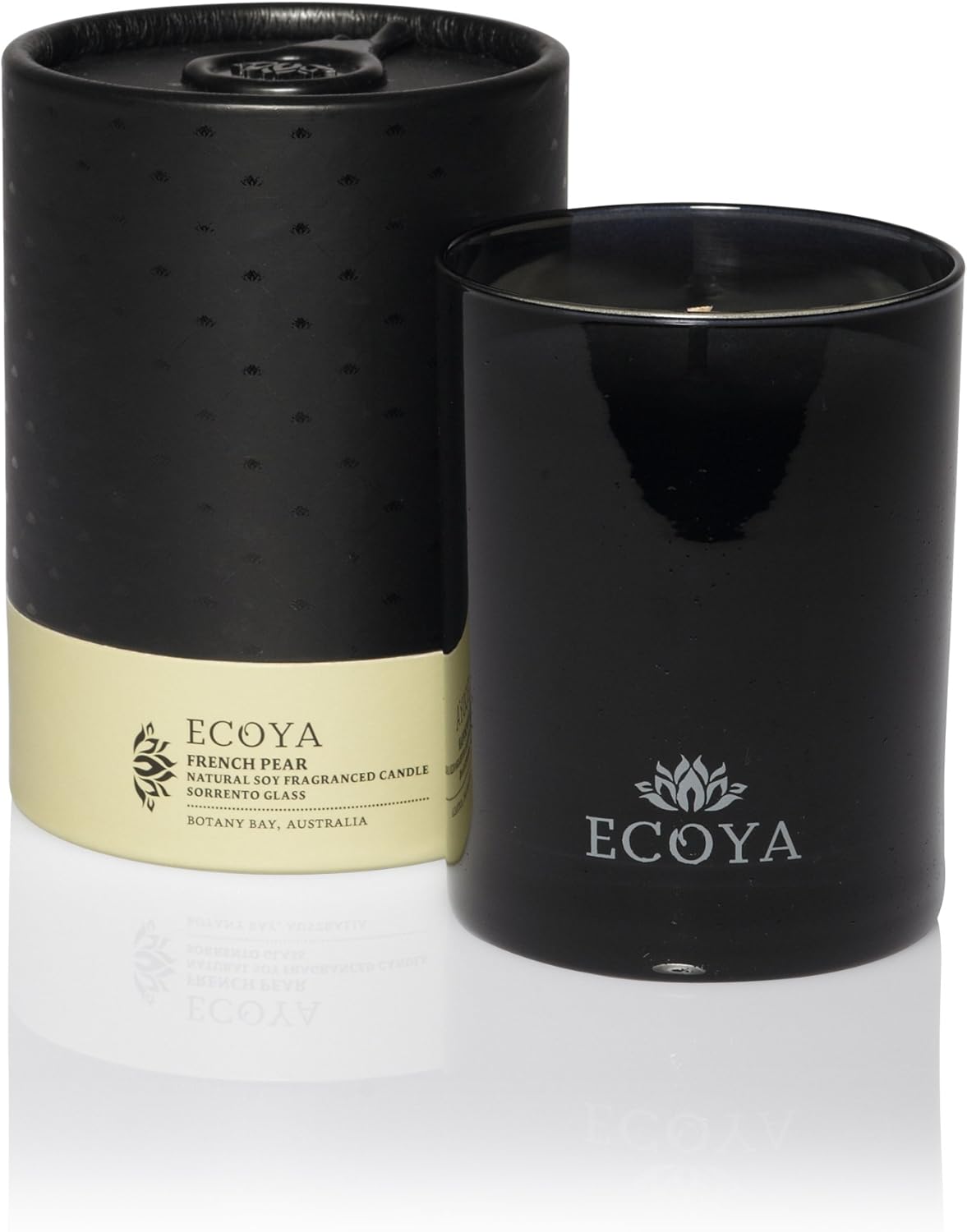 Ecoya Sorrento Jar Scented Candle in French Pear Fragrance