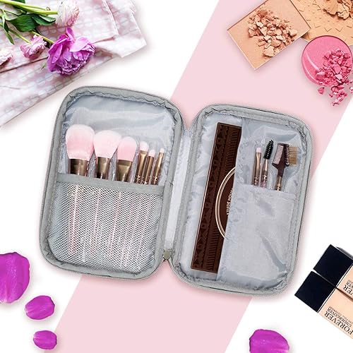 Miniatura 5 de Bardic Estuche para lápices de sandía, bolsa de brochas de maquillaje, organizador de viaje, bolsa de cosméticos, soporte para pasaporte para