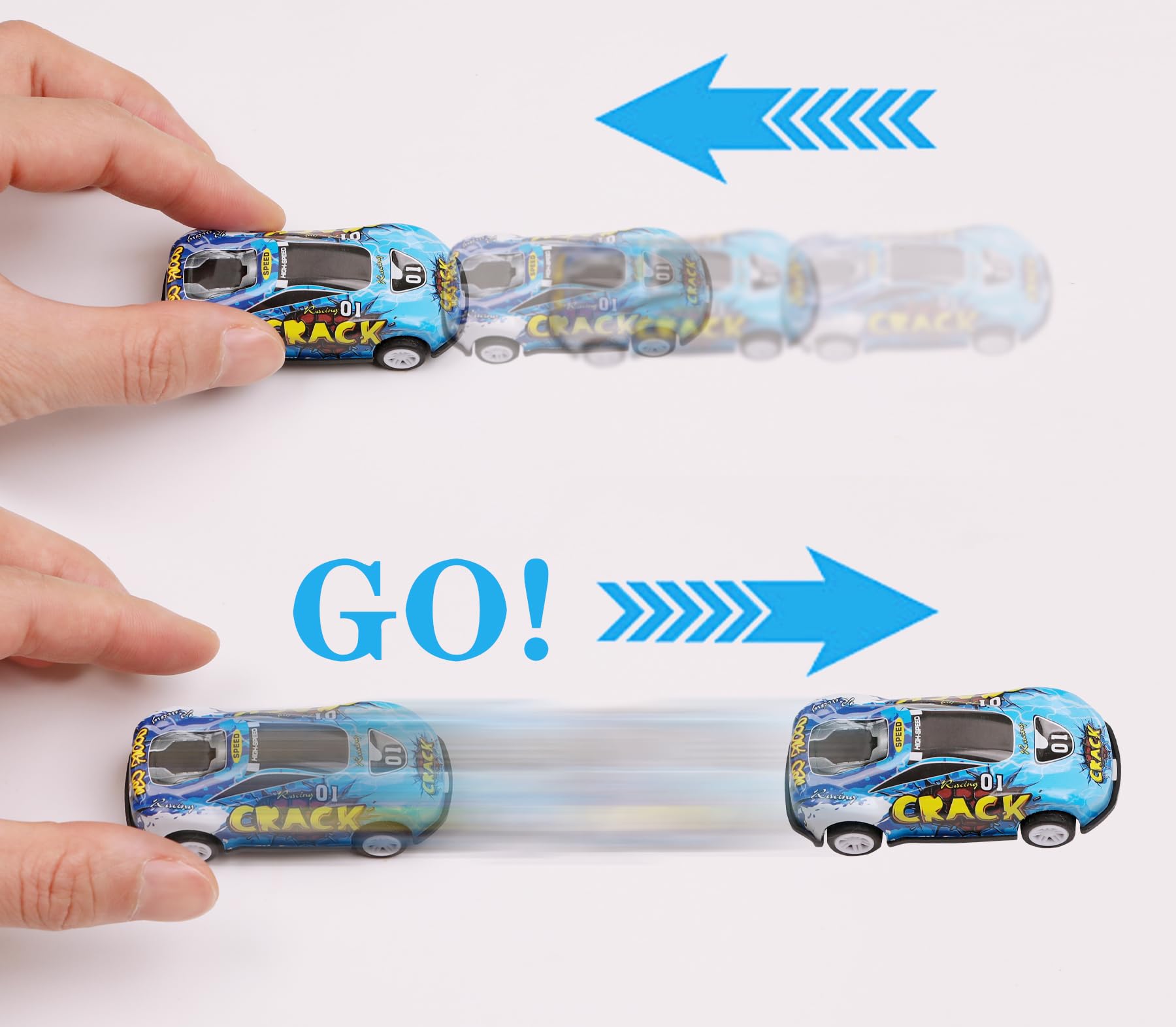 Pack De 4 Coches De Juguete Metálicos A Escala 1:64 | Set De Cars Para Niños Y Niñas +3 Años (Colores Surtidos)