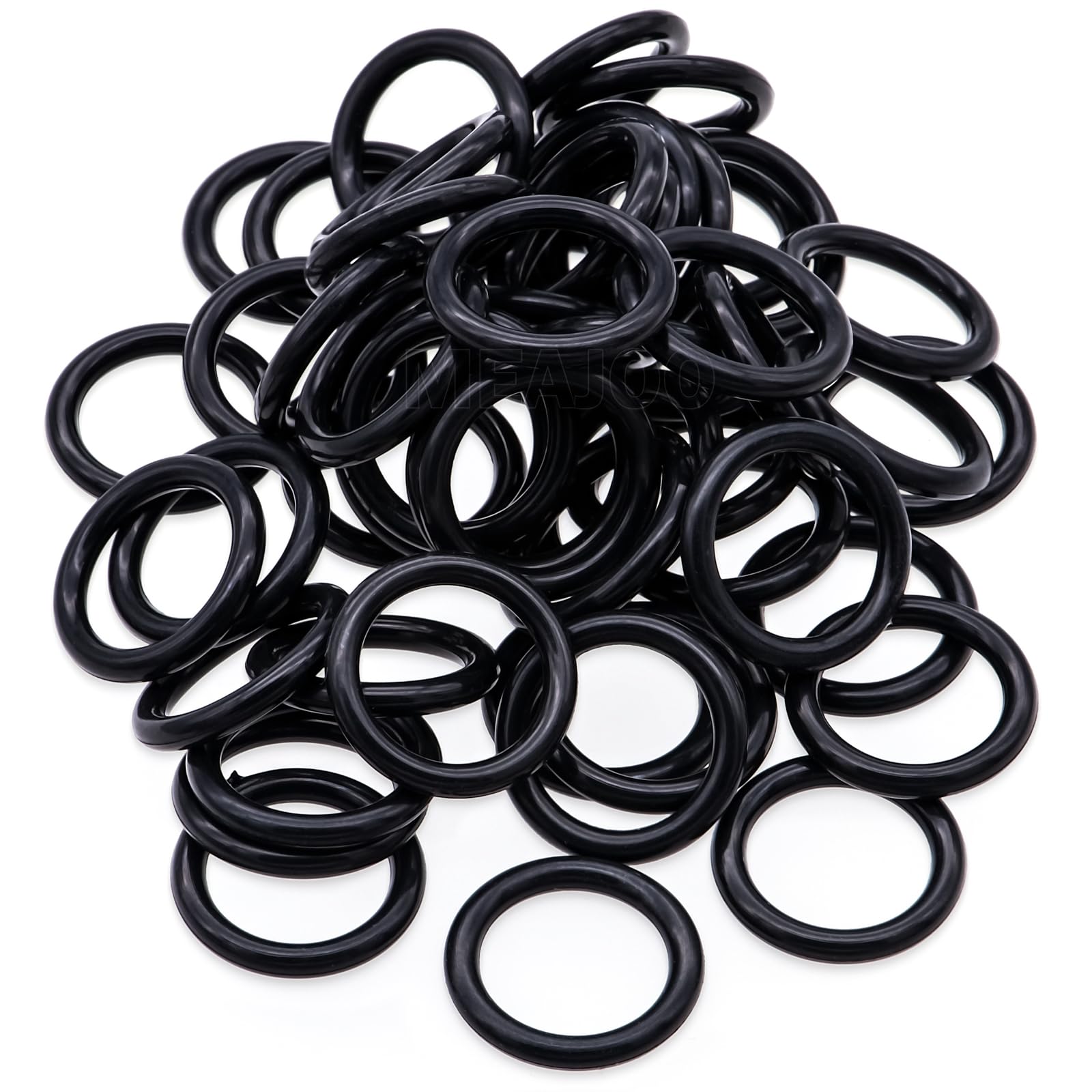50PCS 11105 O-Ring, OEM Size Nitrile Rubber Seal, Compatible with V-Twin Cruiser &amp; Touring Style Motorcycles – Engine, Transmission &amp; Primary Drive – Leak Proof &amp; Vibration Resistant (Black)