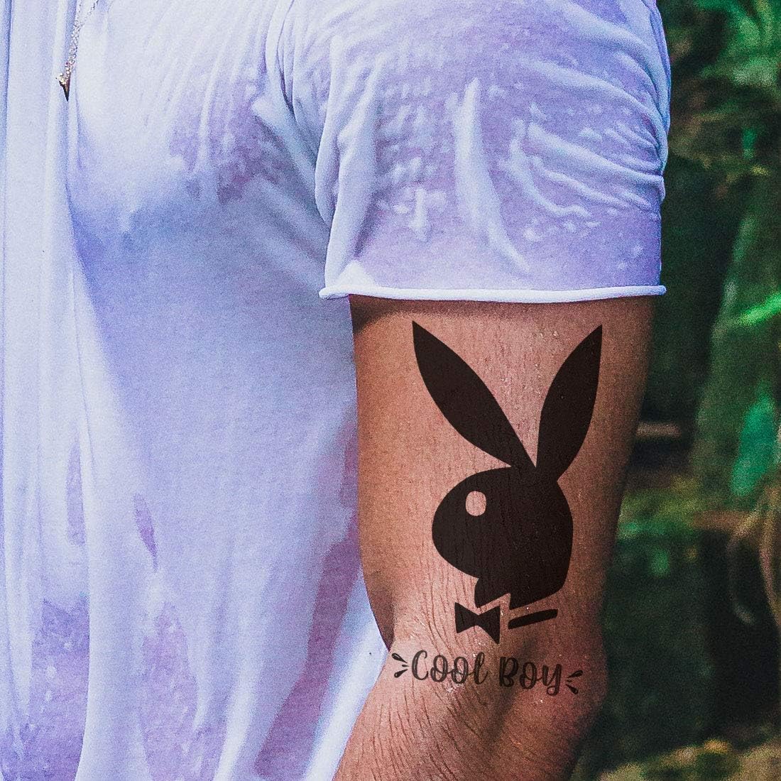 Temporary Tattoowala Play Boy Temporary Tattoo For Male And Female Tattoo Sticker 2