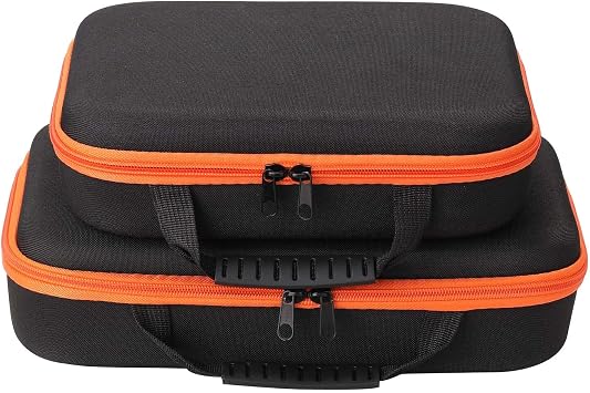 Large Capacity Shockproof Tool Box, Portable Oxford Cloth EVA Bag for Electric Drill Hardware, Made of Oxford Fabric and EVA Material, Suitable for Home and Electrician Work