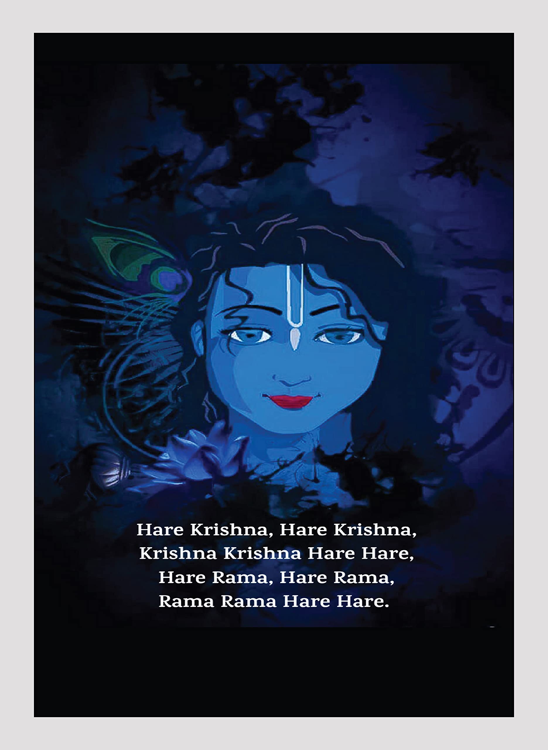 Lord Krishna Wallpaper With Quotes Lord Krishna Motivational Hindi