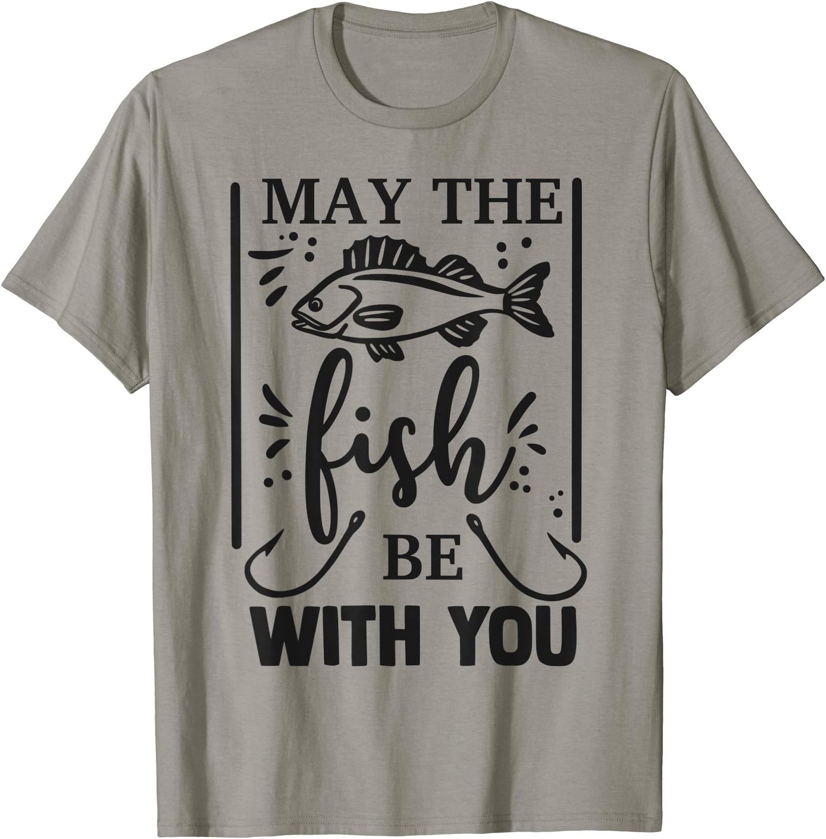 Blazze Fishing CoMay The Fish Be With You T-Shirt