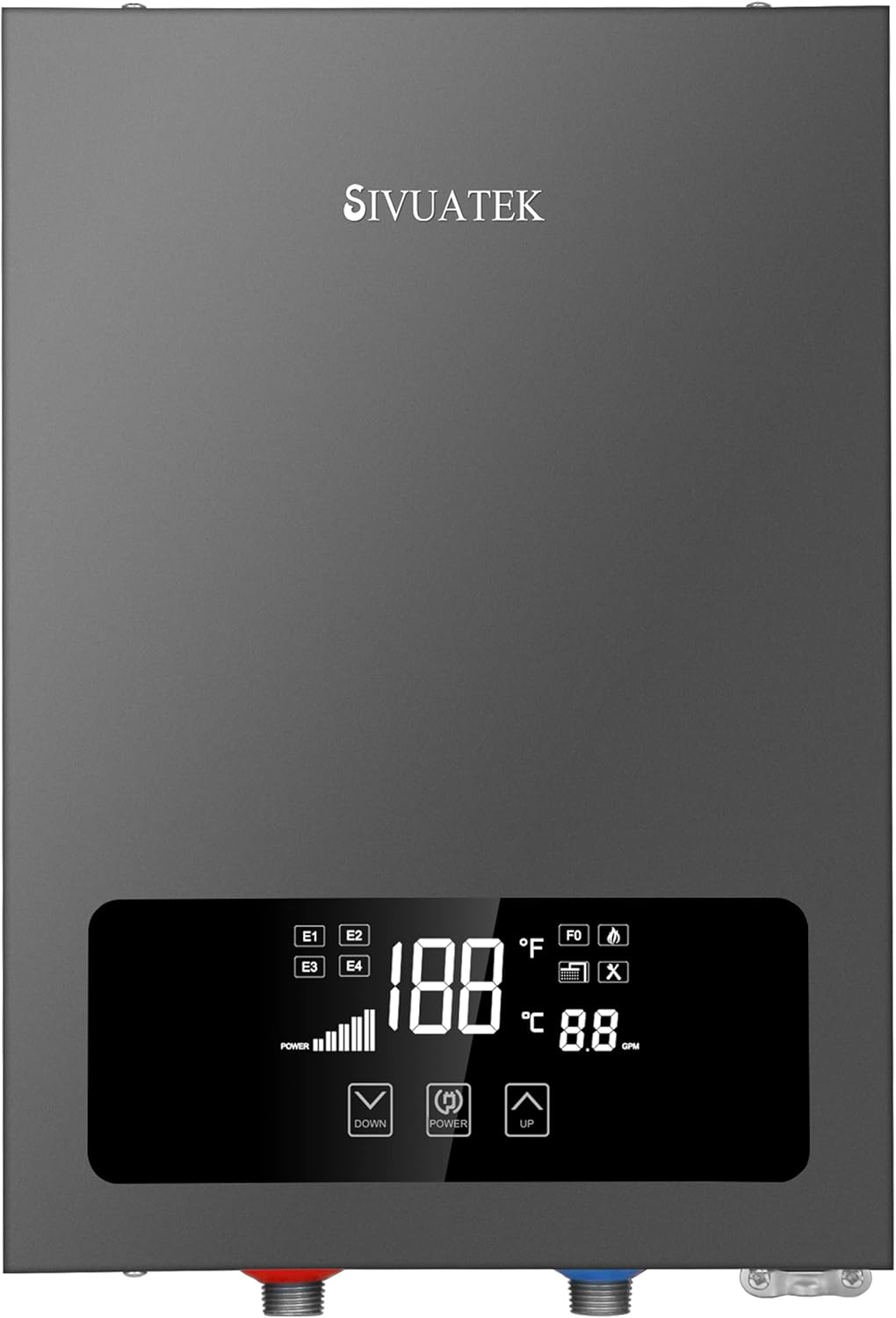 Tankless Water Heater Electric, SIVUATEK Electric Hot Water Heater on