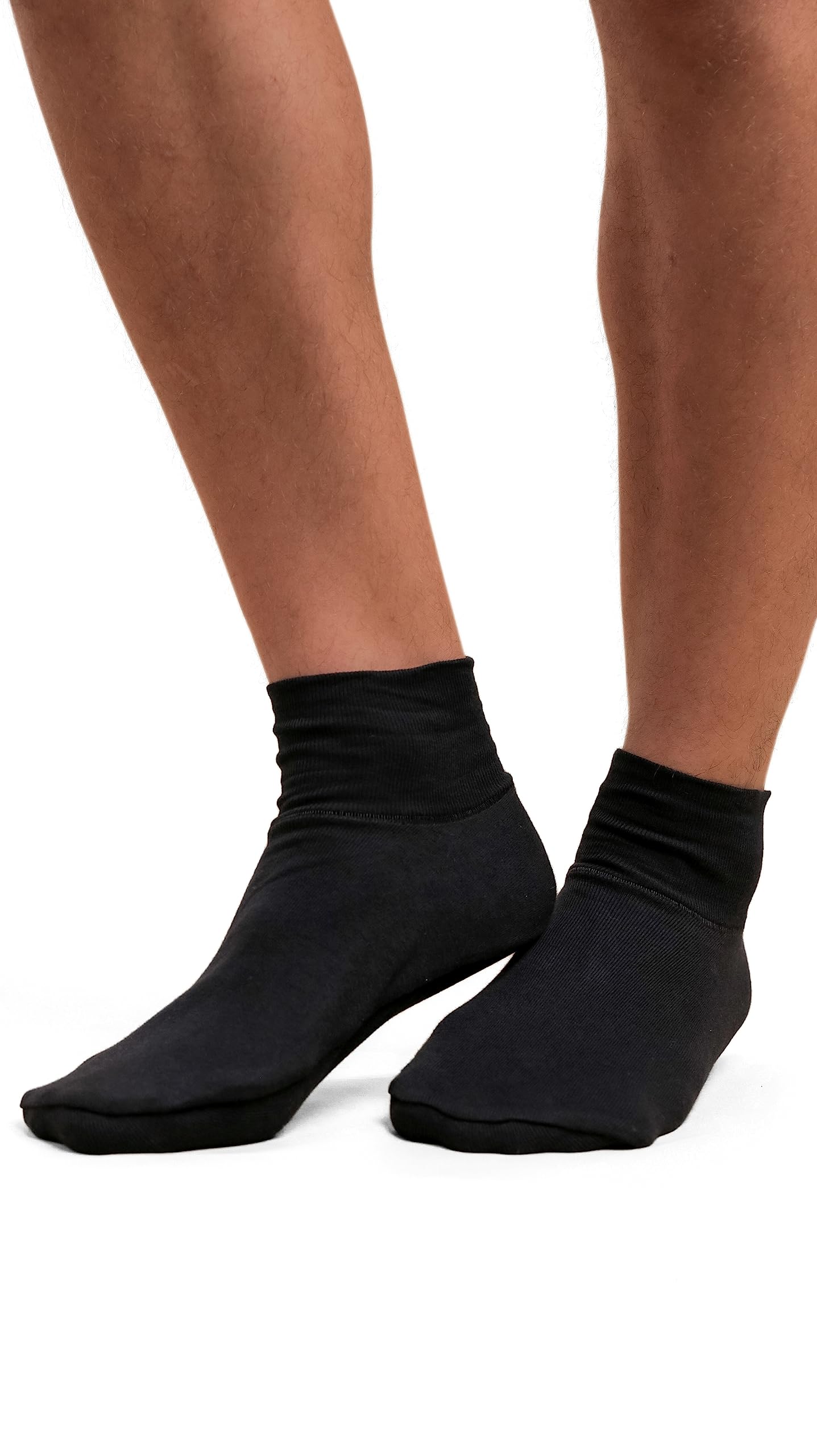 Cottonique Latex-Free Adult Booties made from 100% Organic Cotton (2 pairs/pack)
