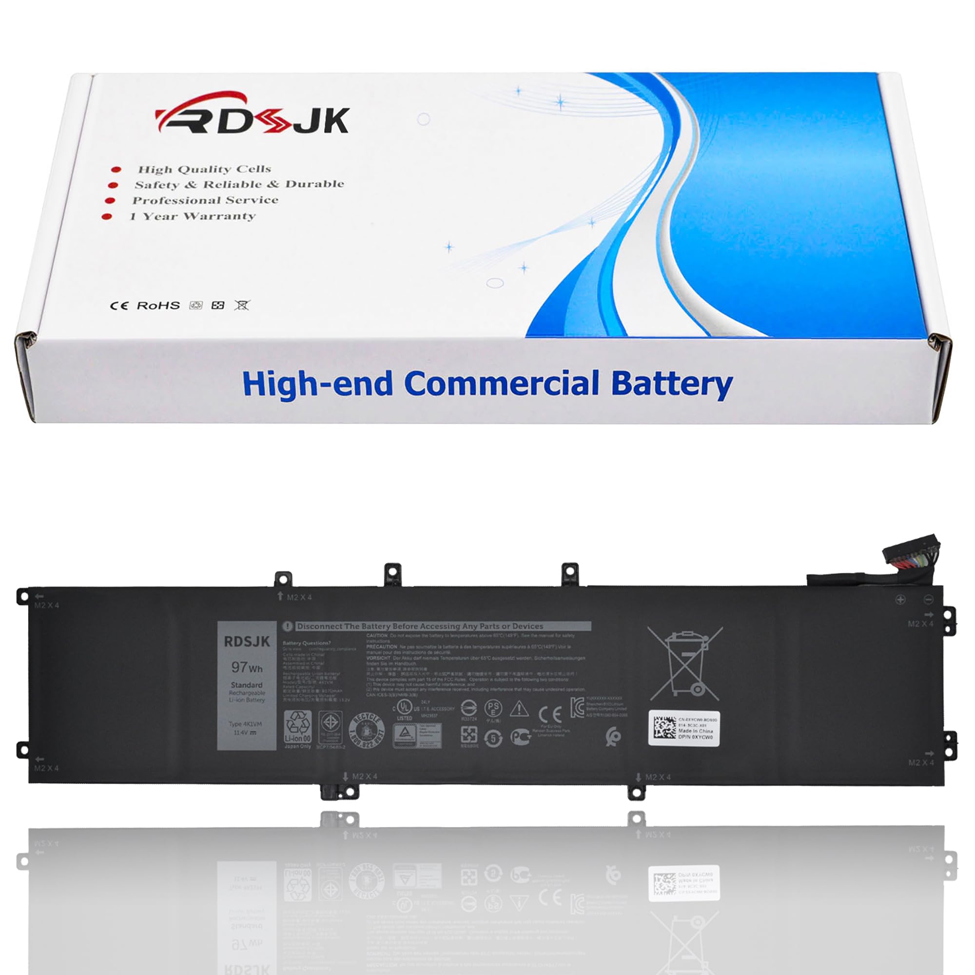 【バッテリーOK】Win11 Pro DELL 8GB SSD256GB Amazon.com: RDSJ 4K1VM Laptop Battery for Dell G7 17 7700 Series