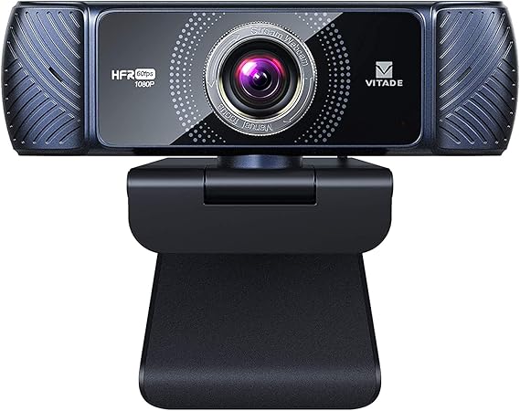 كاميرا ويب 1080P 60 إطارًا في الثانية مع ميكروفون للتدفق ، كاميرا ويب كمبيوتر USB 682H Pro HD USB كاميرا فيديو لعقد مؤتمرات الألعاب Mac Windows كمبيوتر مكتبي كمبيوتر محمول Xbox Skype OBS Twitch YouTube Xsplit