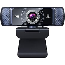 كاميرا ويب 1080P 60 إطارًا في الثانية مع ميكروفون للتدفق ، كاميرا ويب كمبيوتر USB 682H Pro HD USB كاميرا فيديو لعقد مؤتمرات الألعاب Mac Windows كمبيوتر مكتبي كمبيوتر محمول Xbox Skype OBS Twitch YouTube Xsplit
