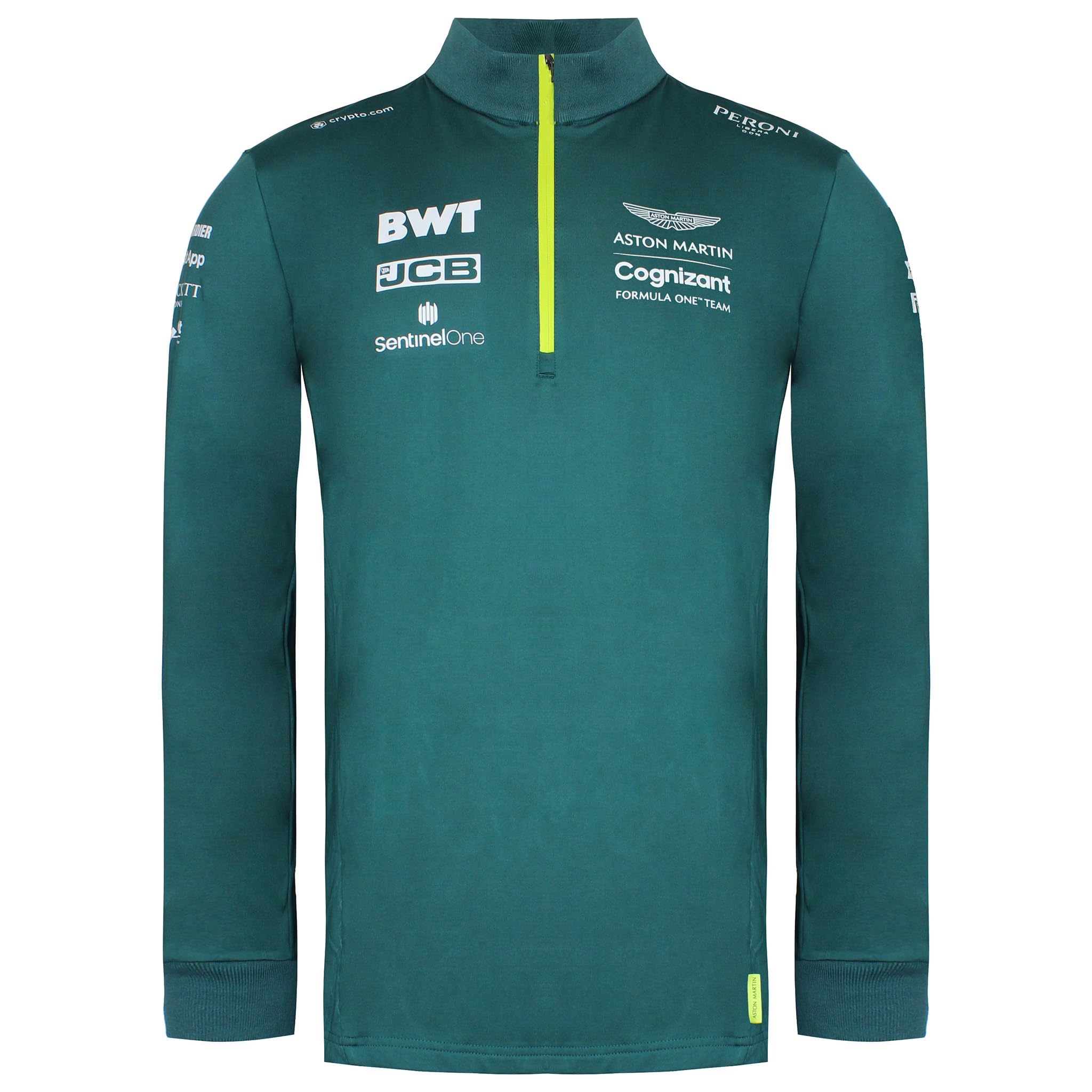 Aston Martin F1 Official Team Green Midlayer Top - Men's XL - AMC21KSW07