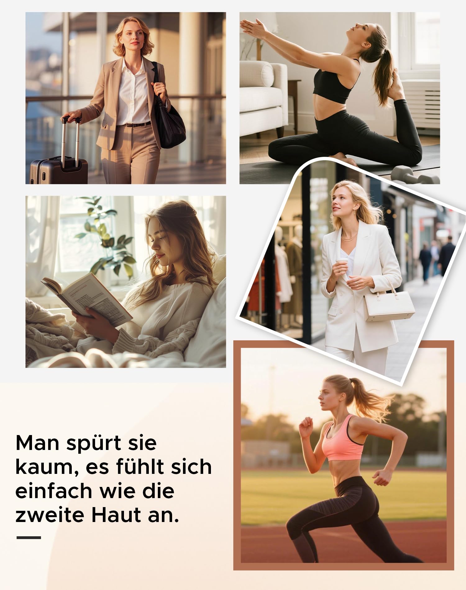 INNERSY Majtki damskie, bawełniane, miękkie, hipsterskie majtki z wysokim wycięciem na nogi, 6 sztuk