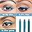evpct 3Pcs Sky Sea Teal Blue green Gel Glitter Eyeliner Pencils Set for Women, Waterproof Smudge Proof lapiz de ojos delineador de ojos contra el agua Eye Liner Makeup 09 11 15